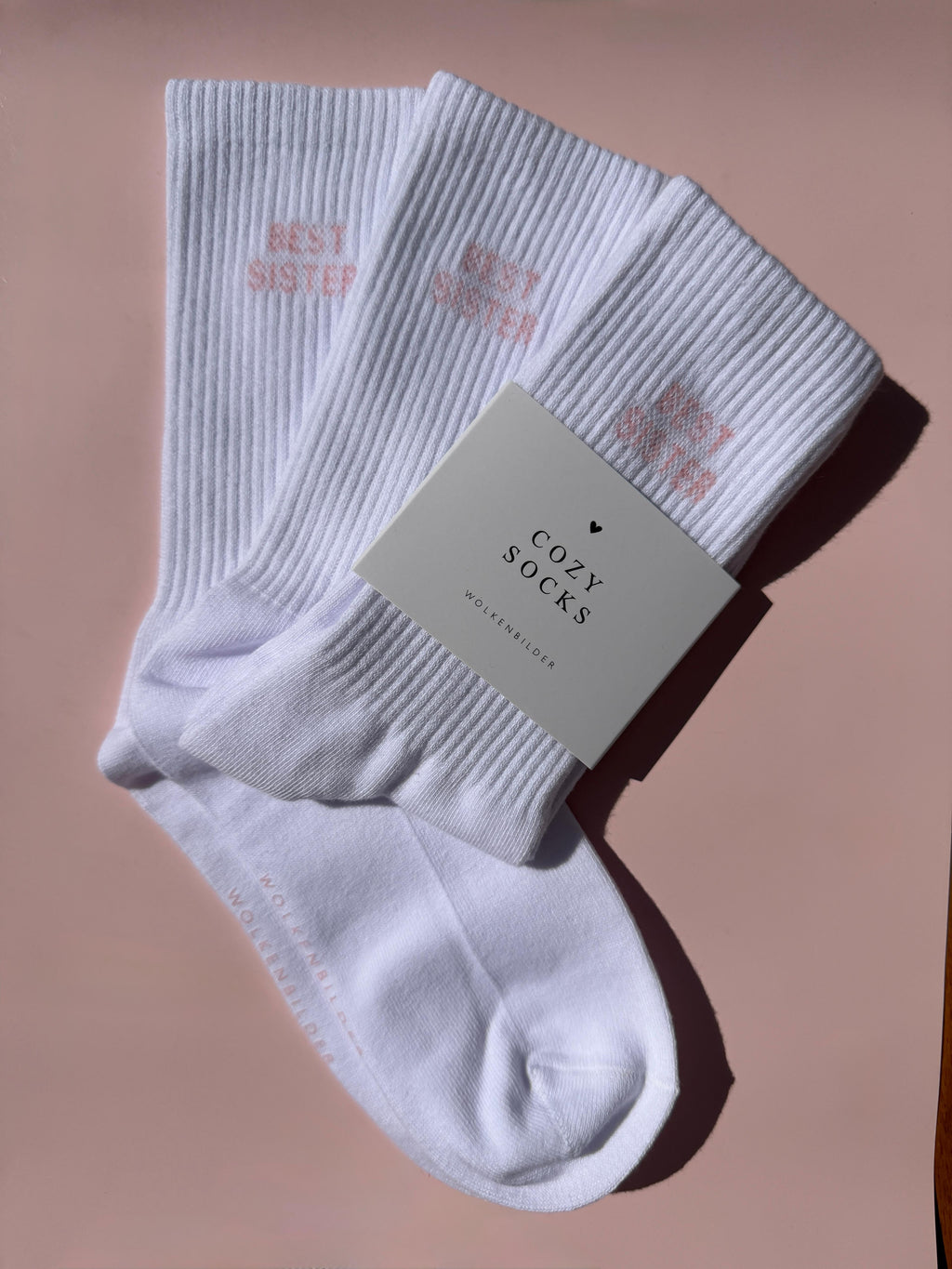 Cozy Socks "BEST SISTER"