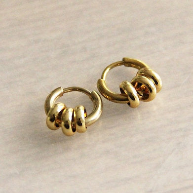 Nr. 12 - Ohrringe - Kleine Kreolen "RINGS"