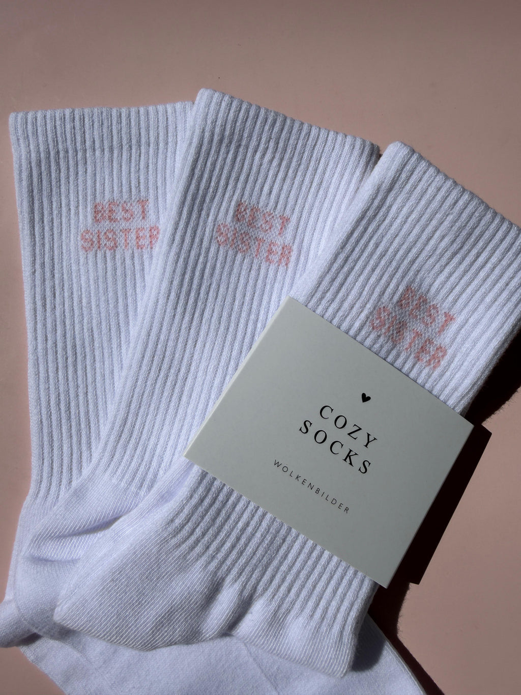 Cozy Socks "BEST SISTER"