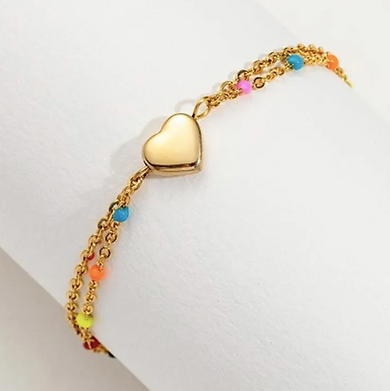 Nr. 22 - Armband "COLORFUL HEART"