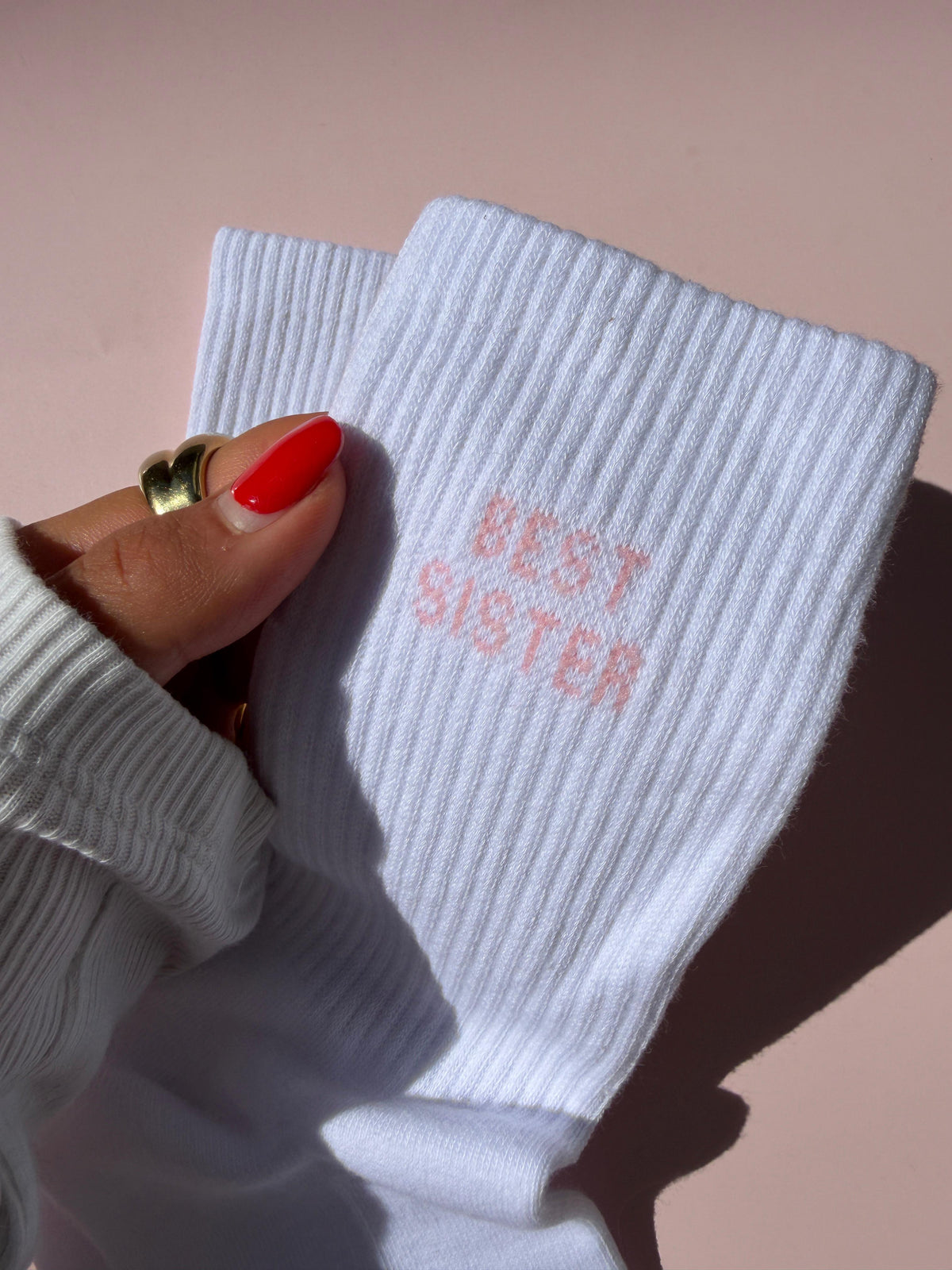 Cozy Socks "BEST SISTER"