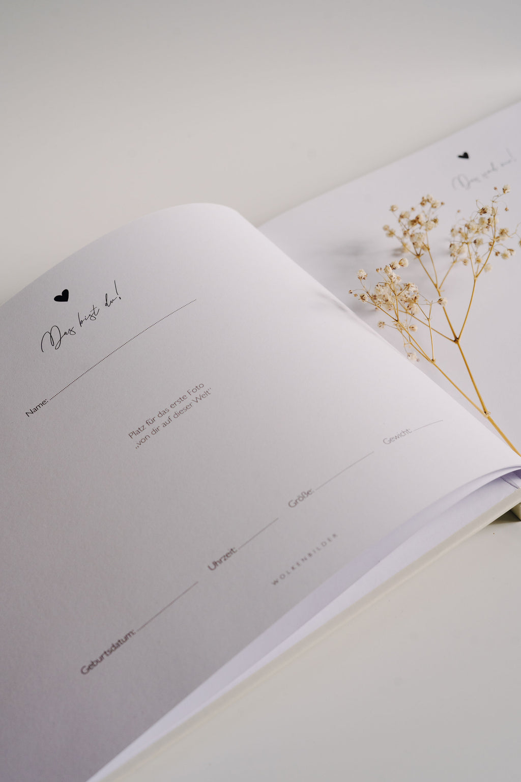 Babytagebuch & Fotoalbum "Deine ersten drei Jahre"