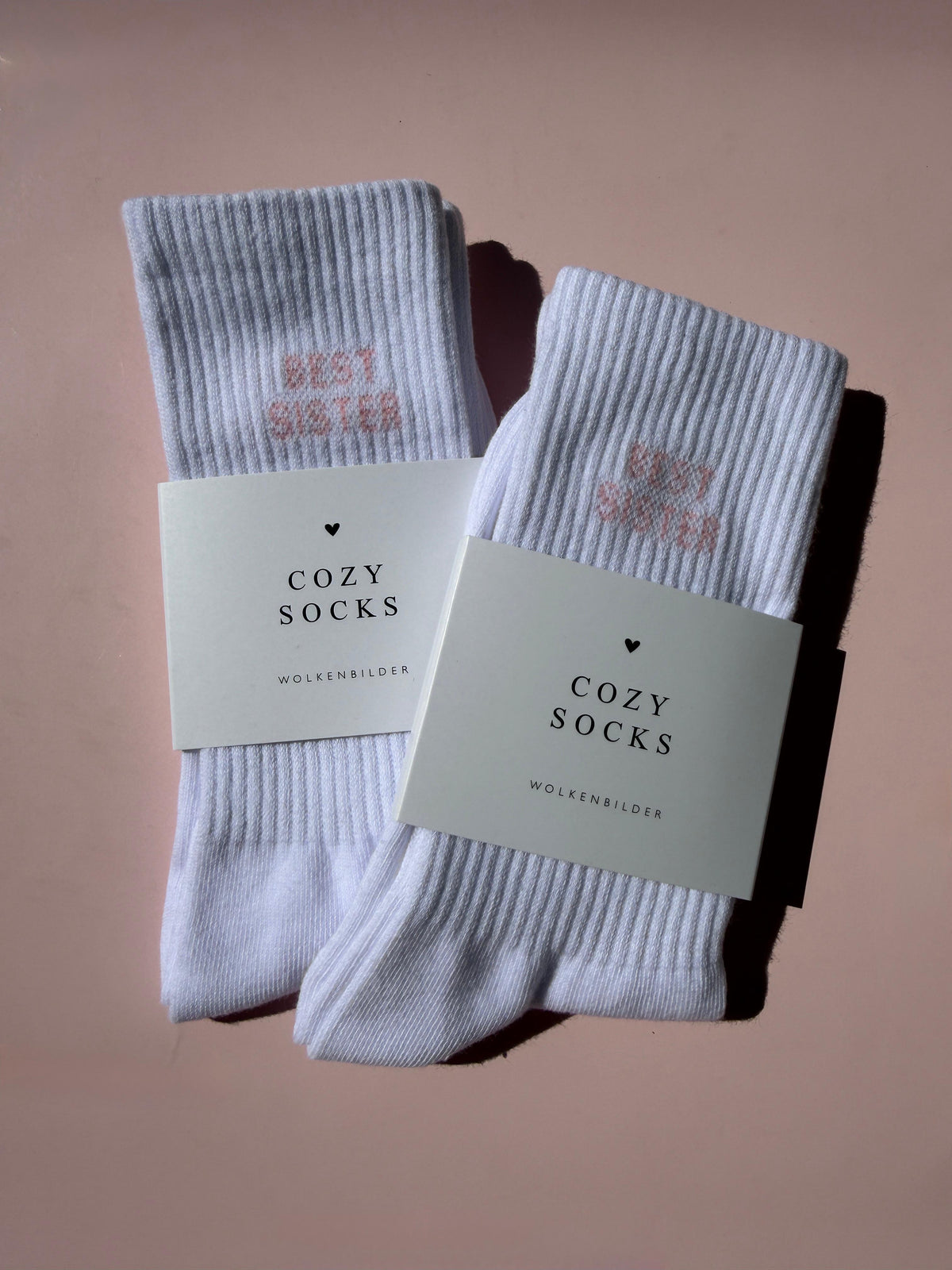 Cozy Socks "BEST SISTER"