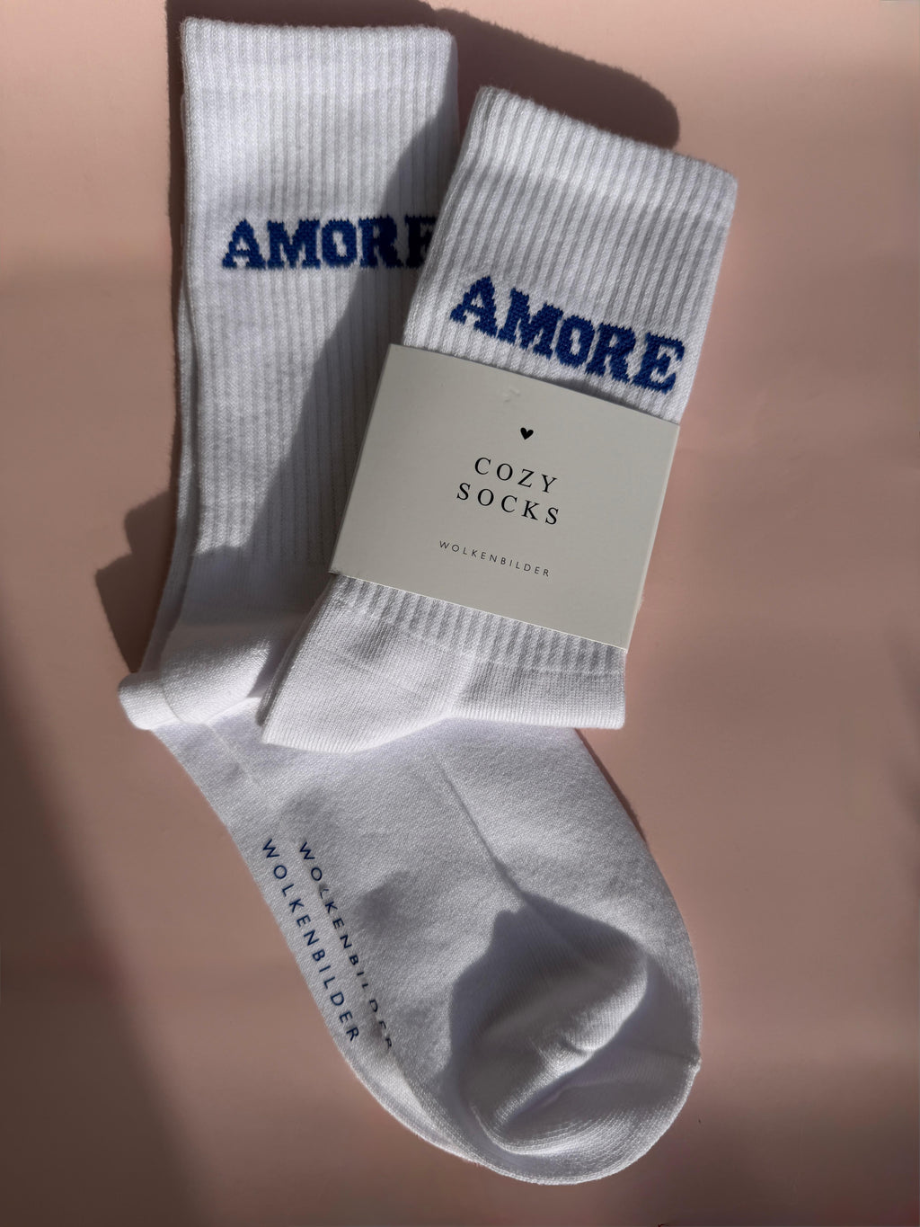 Cozy Socks "AMORE" Blue