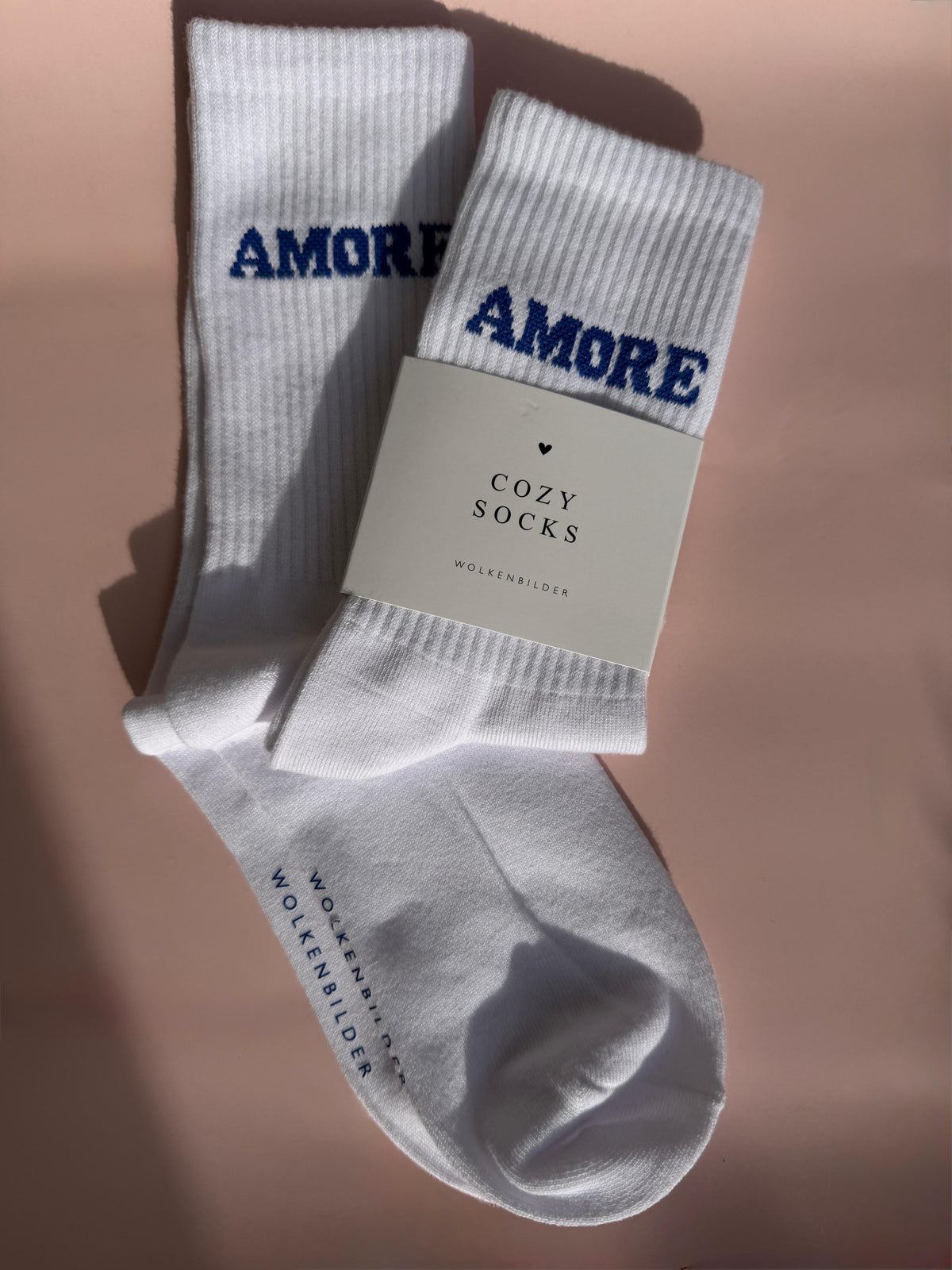 Cozy Socks "AMORE" Blue