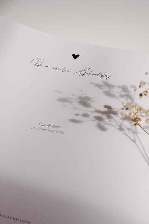 Babytagebuch & Fotoalbum "Deine ersten drei Jahre"