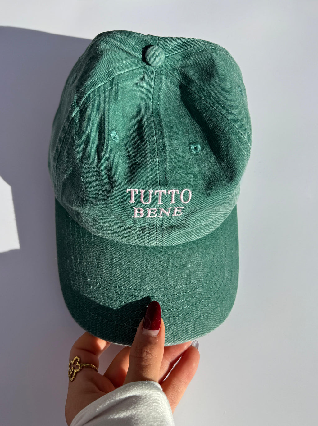 Cap "Tutto bene" - grün