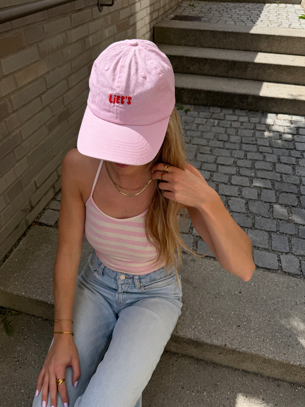 Cap "Lieb's" - Rosa