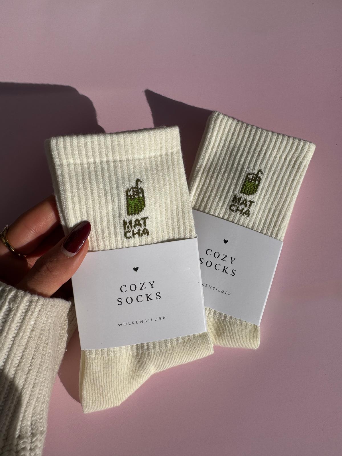 Cozy Socks "Matcha"