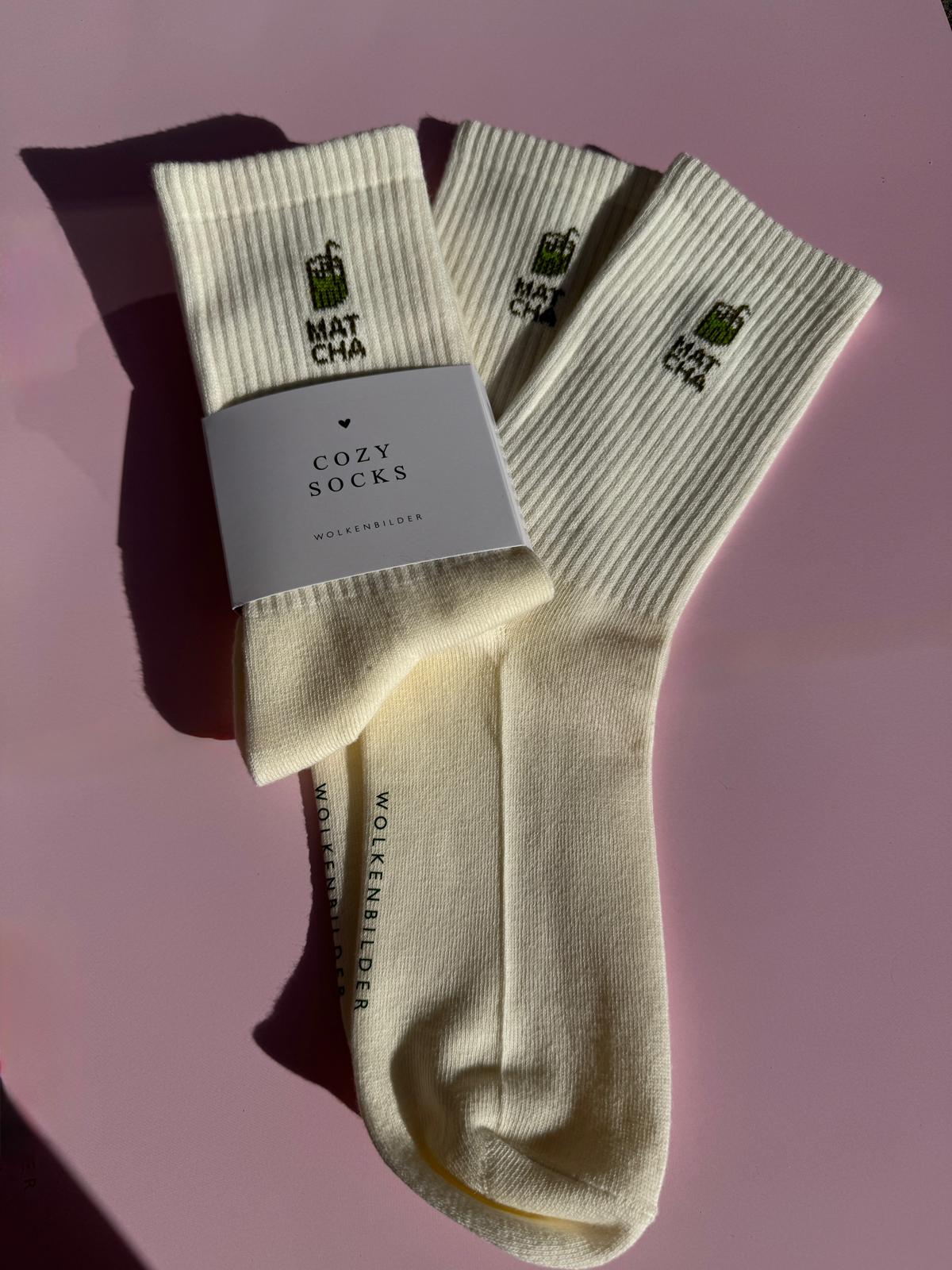 Cozy Socks "Matcha"