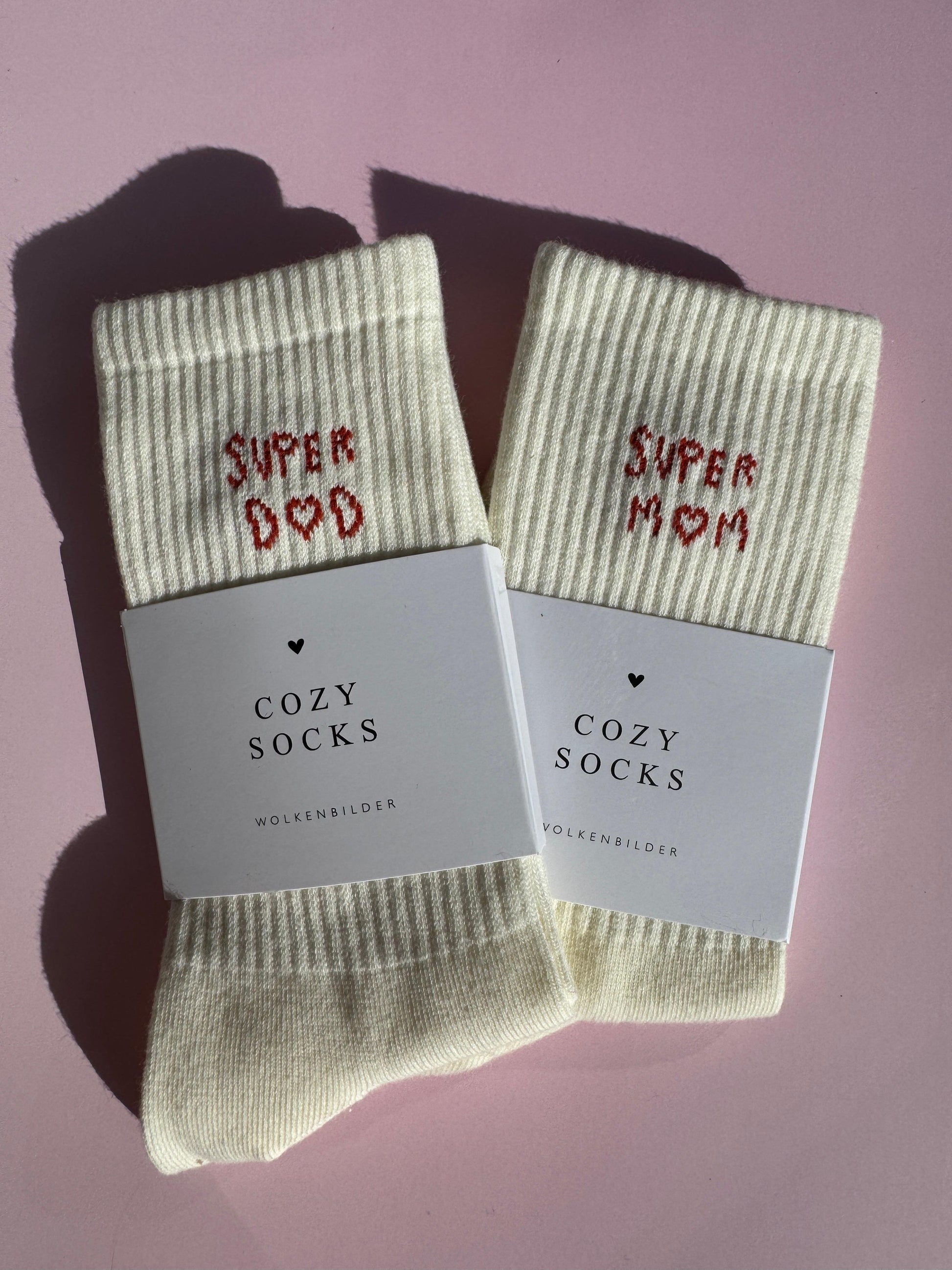 Cozy Socks "Super Dad"