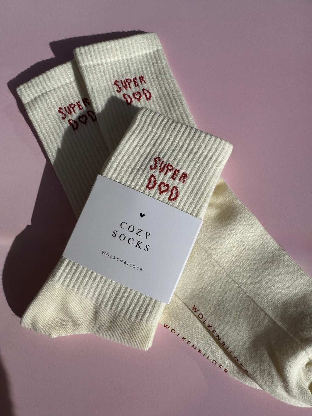 Cozy Socks "Super Dad"