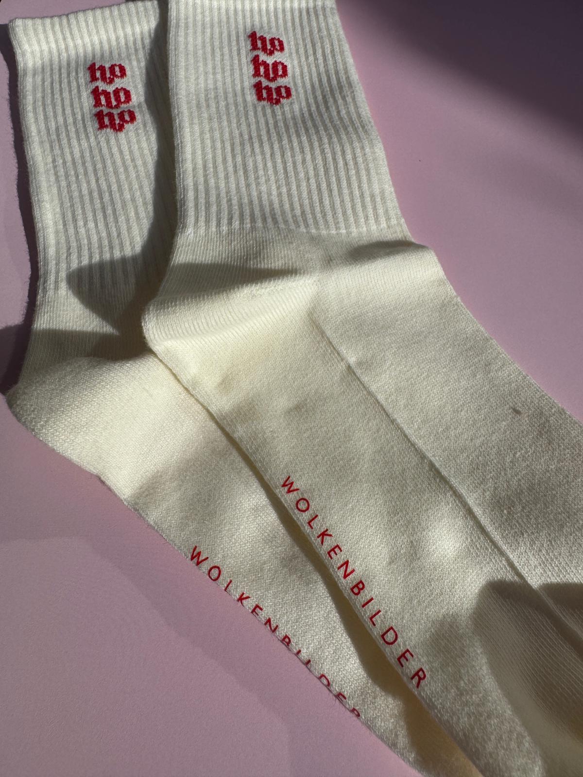 Cozy Socks "Ho Ho Ho"