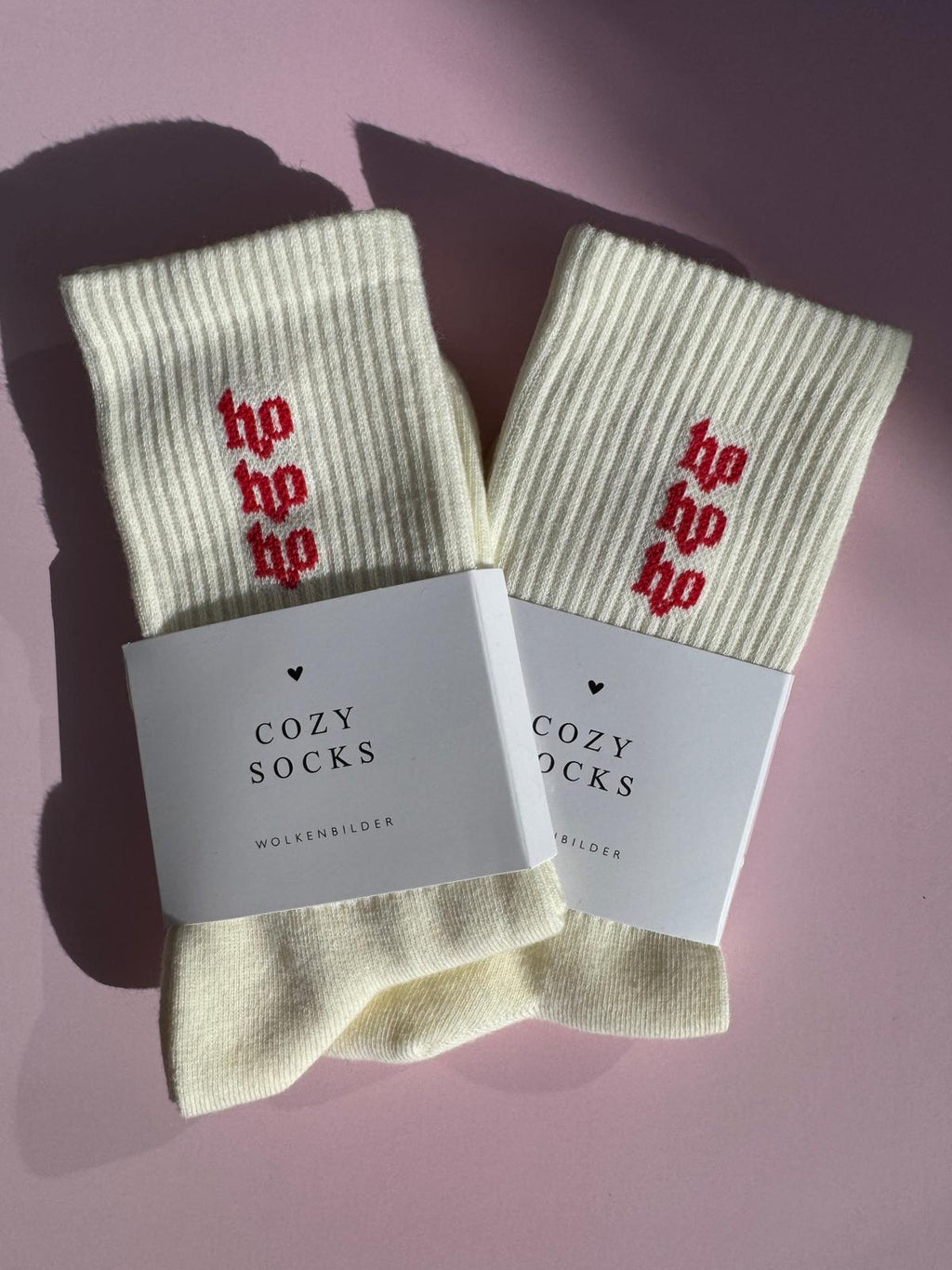 Cozy Socks "Ho Ho Ho"