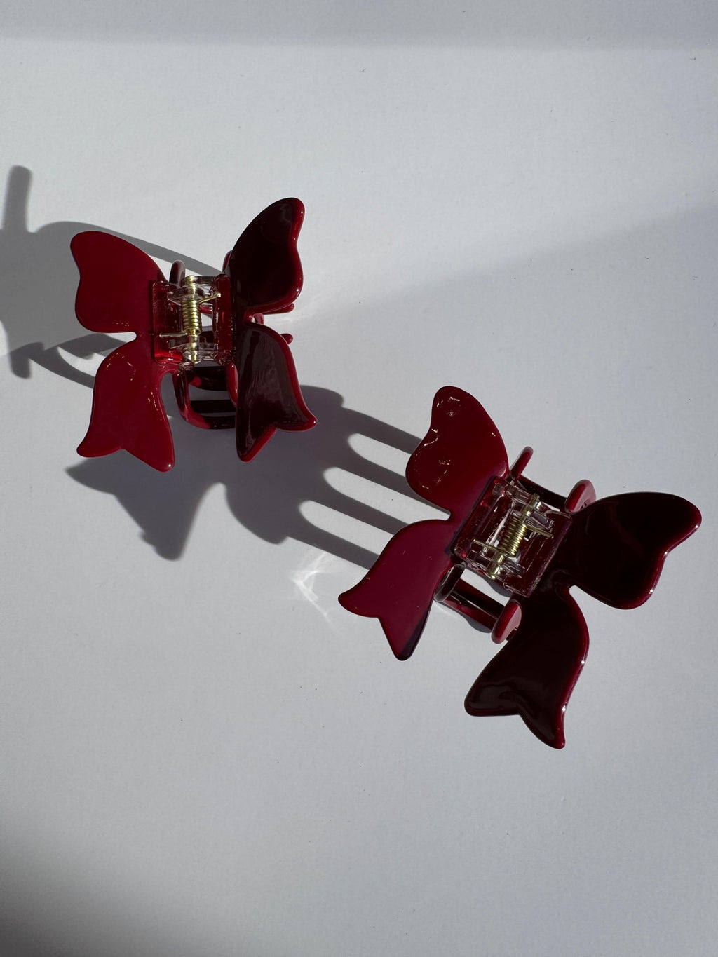 Marmorierte Haarklammer "SCHLEIFE"