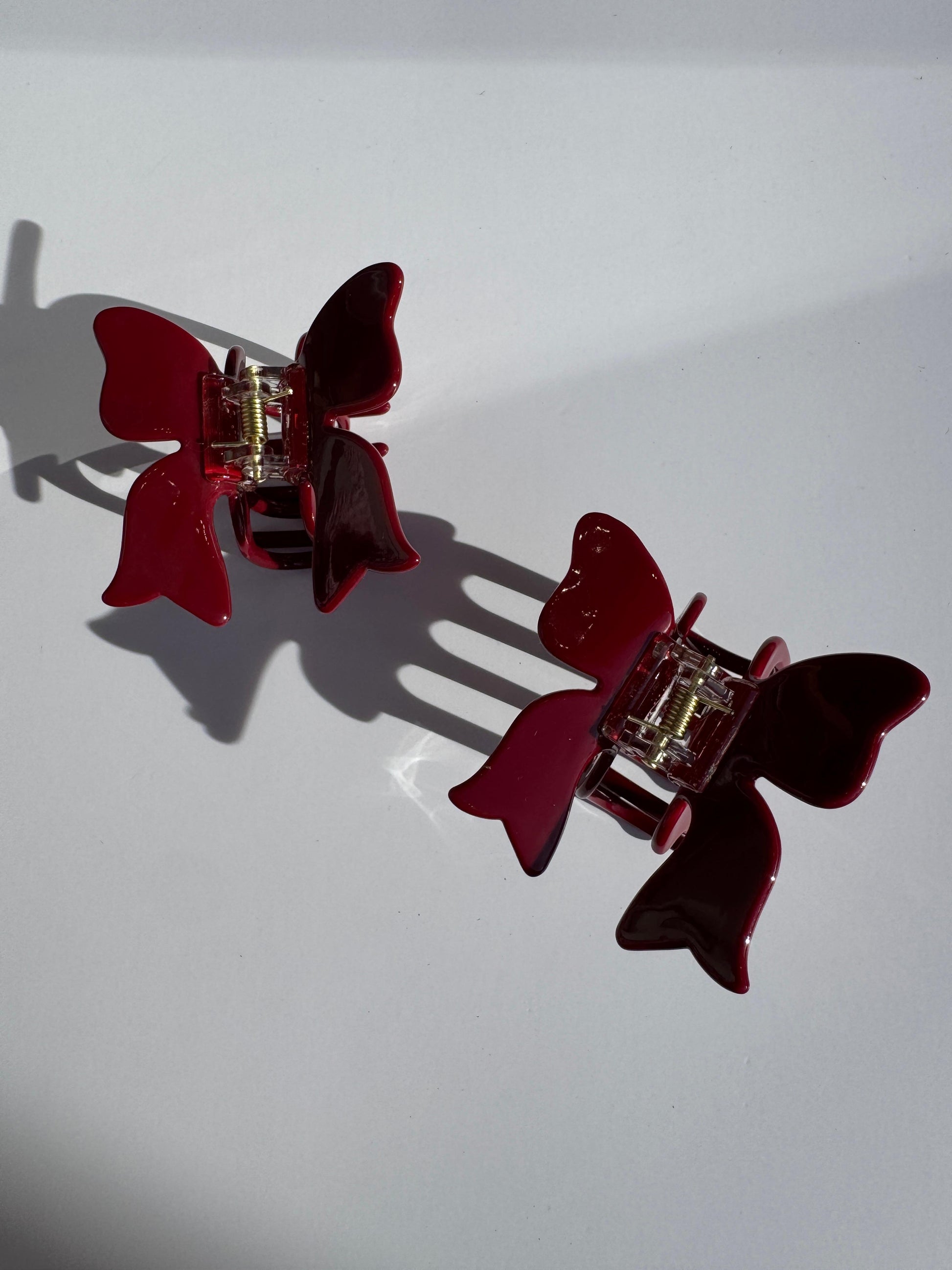 Marmorierte Haarklammer "SCHLEIFE"