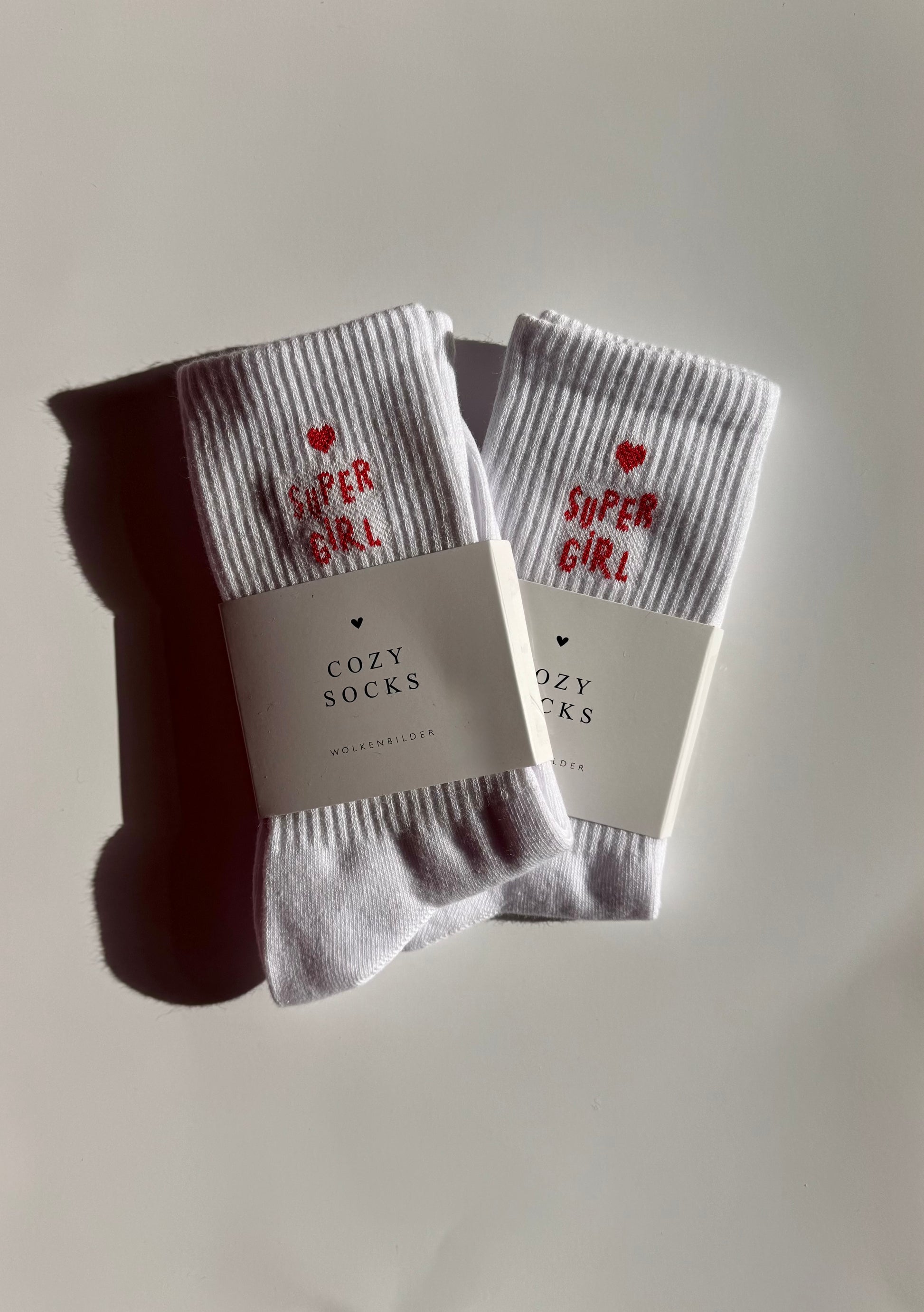 Cozy Socks "Super Girl'"