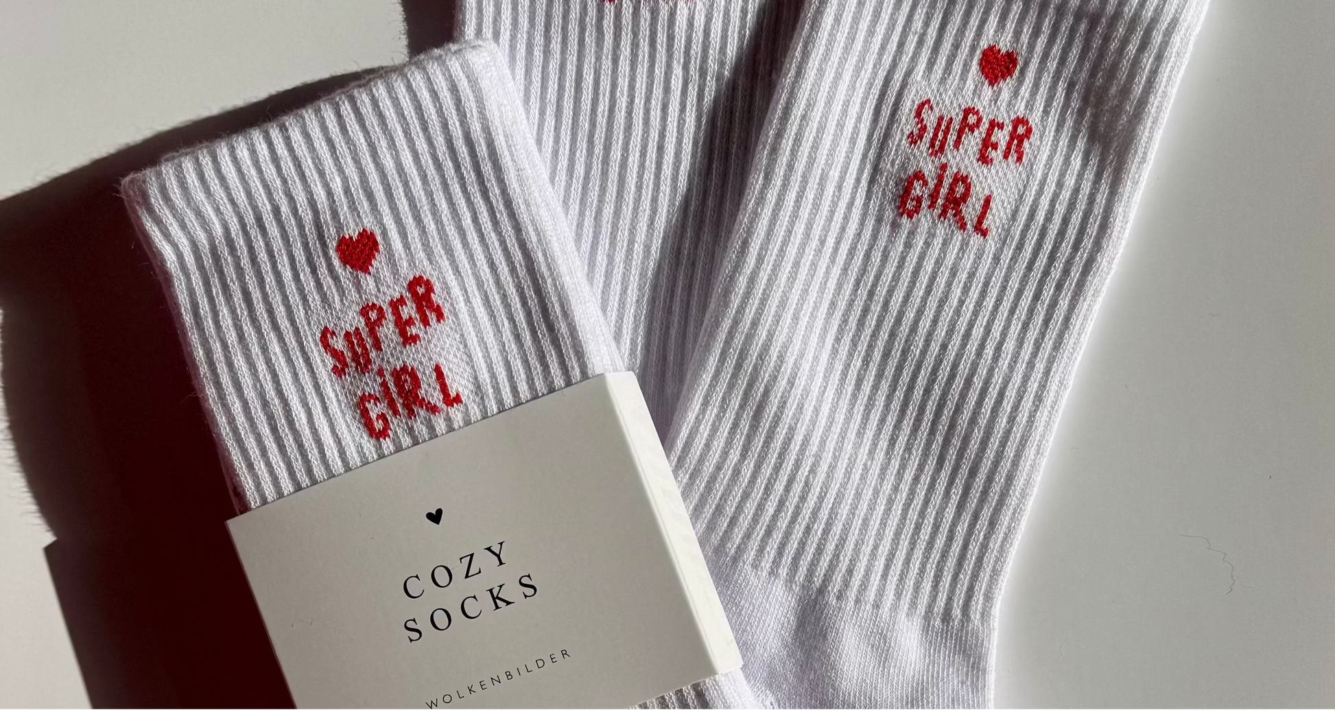 Cozy Socks "Super Girl'"