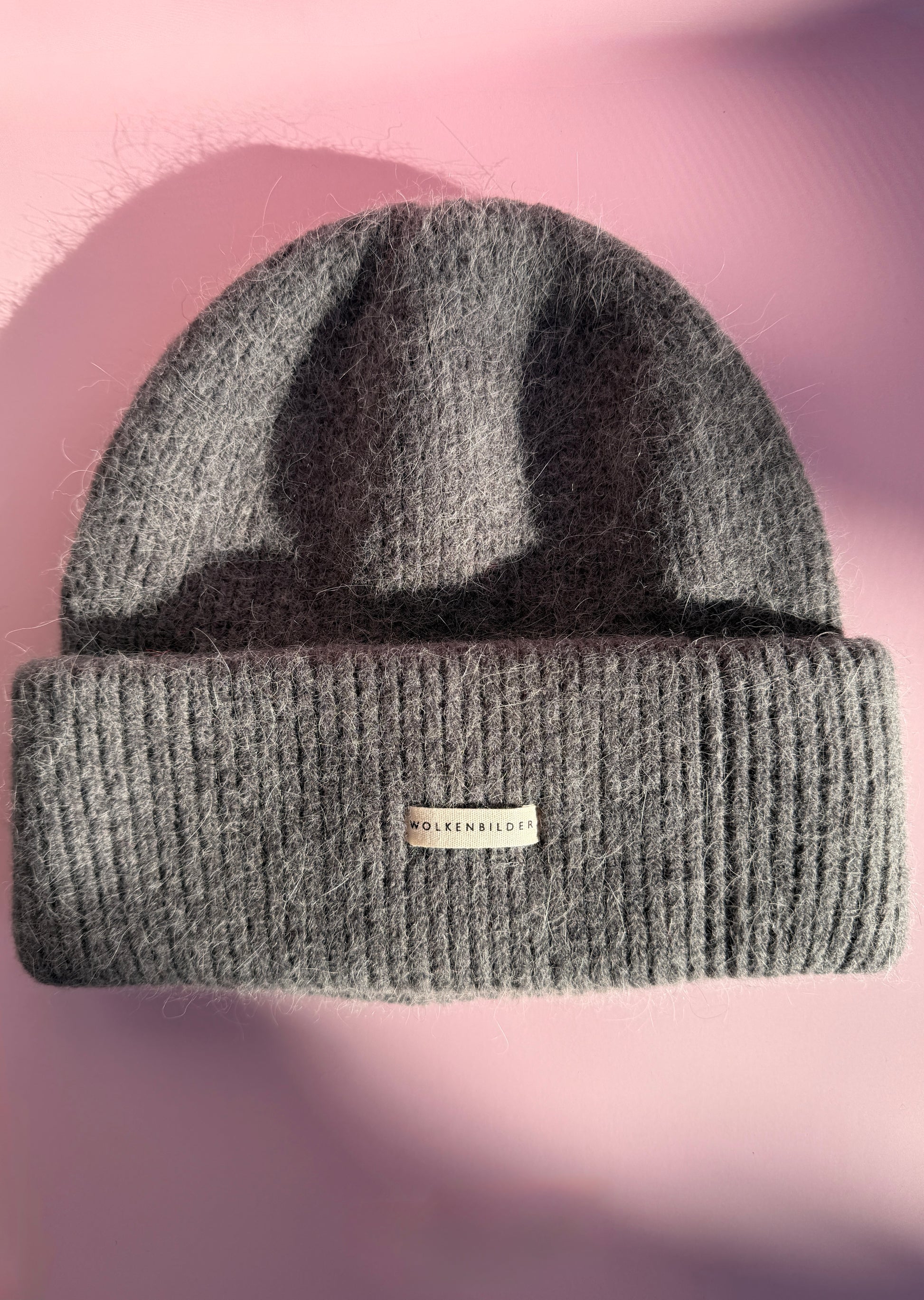 Beanie dunkel grau