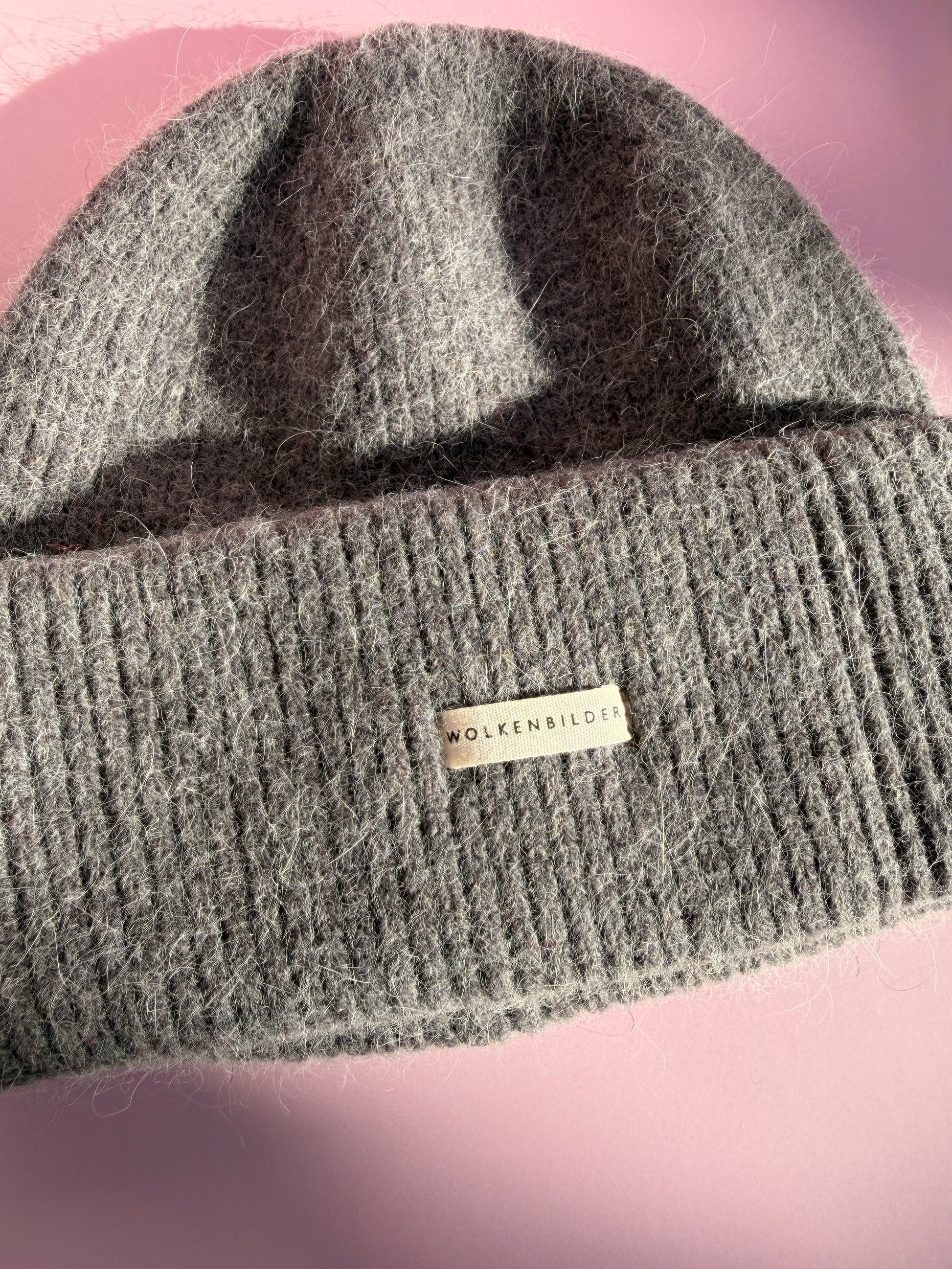 Beanie dunkel grau