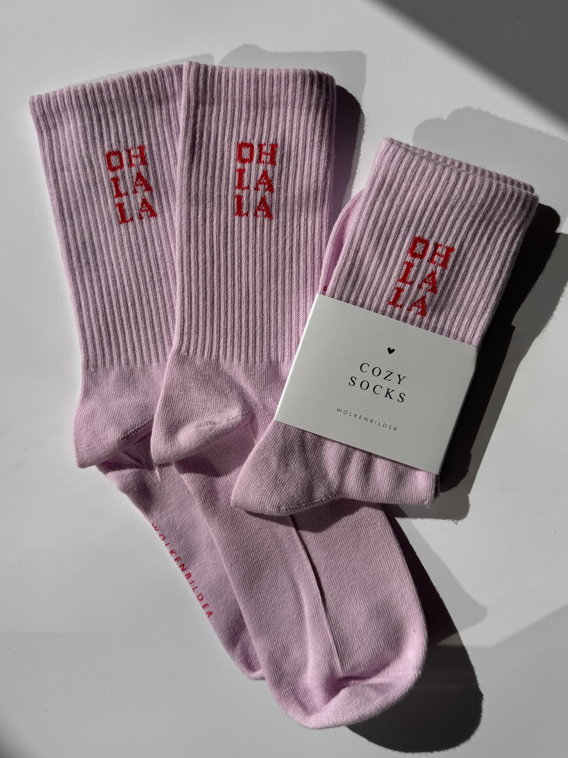 Cozy Socks "OH LA LA"