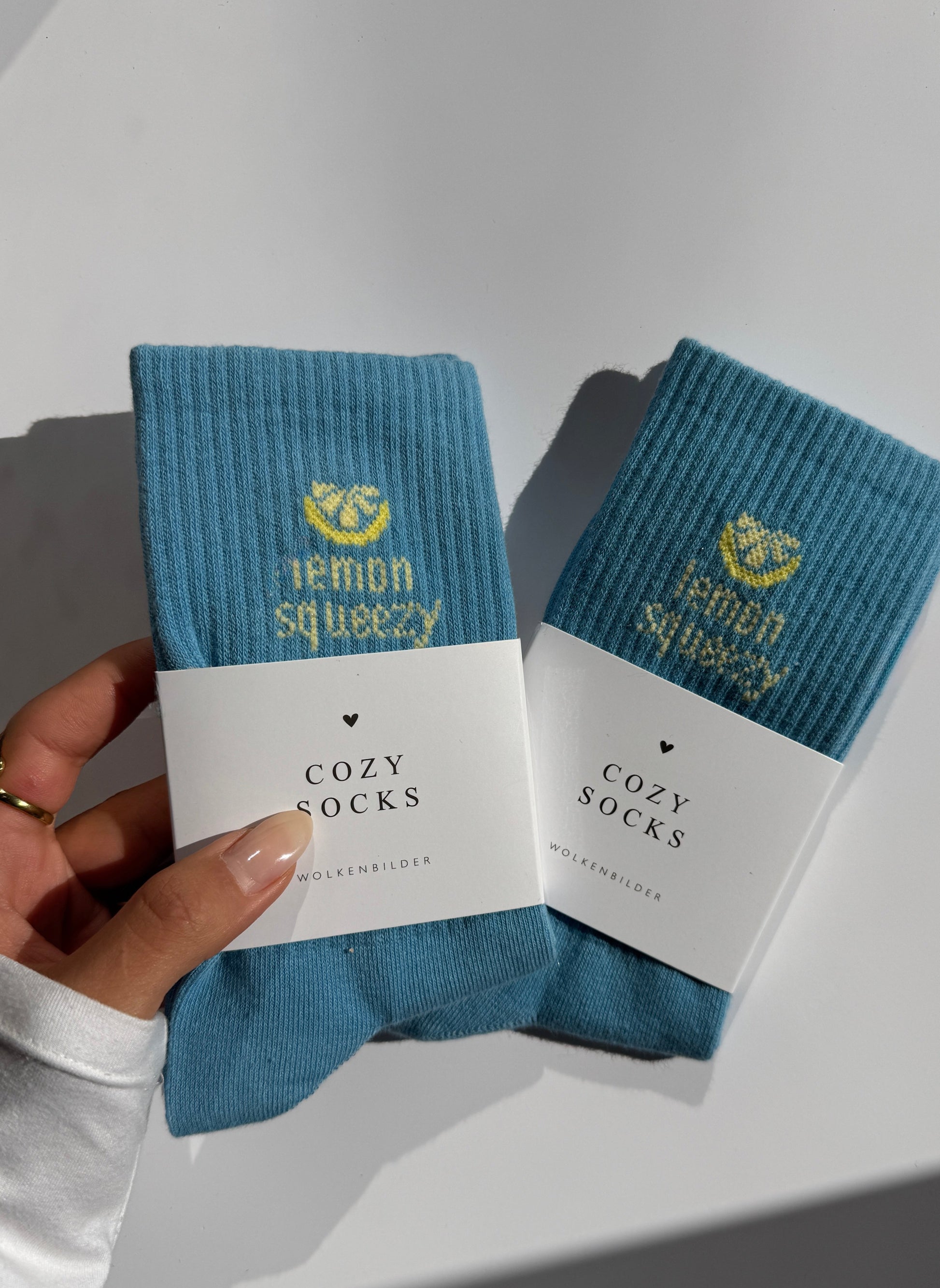 Cozy Socks "Lemon Squeezy"