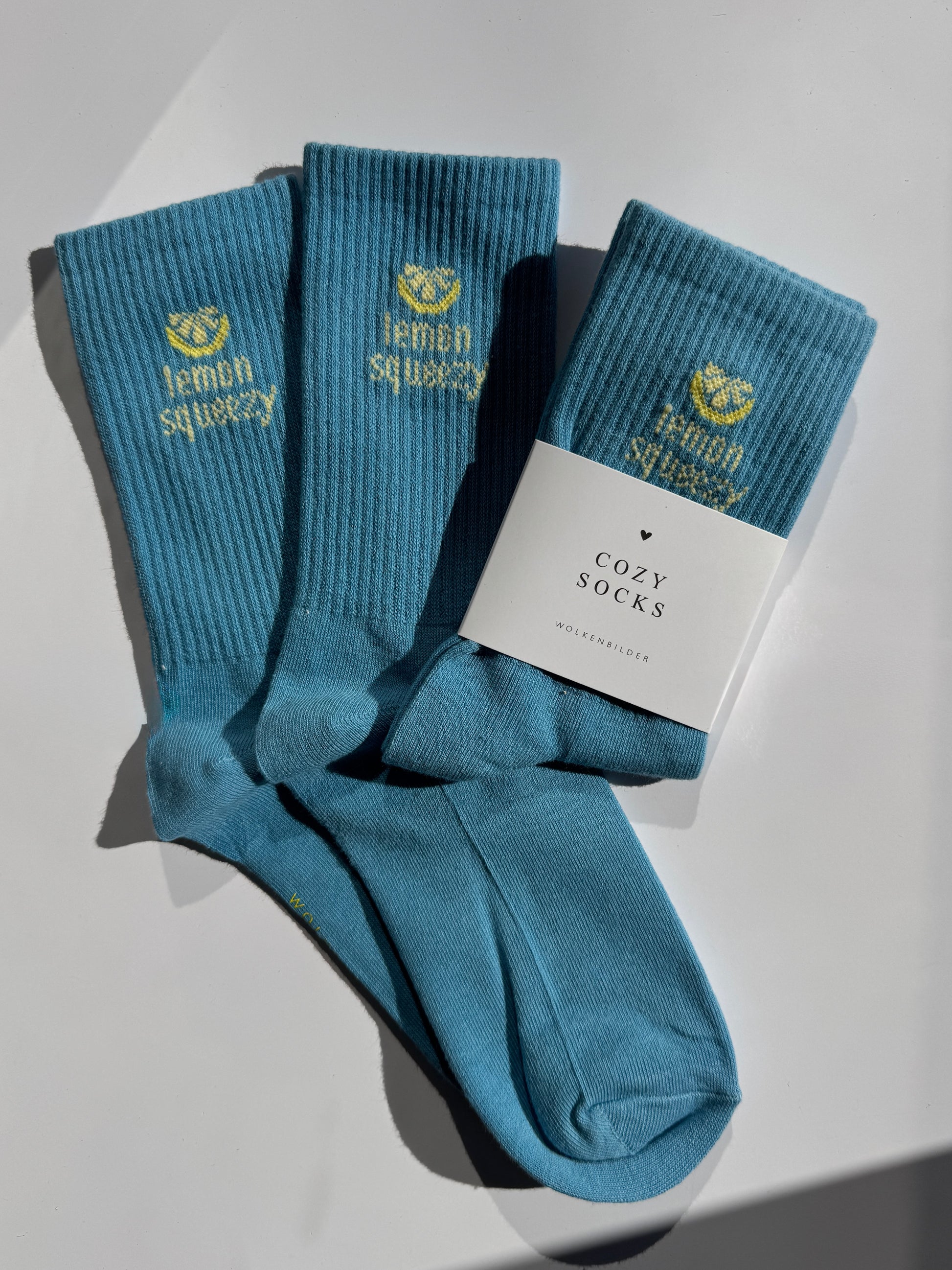 Cozy Socks "Lemon Squeezy"