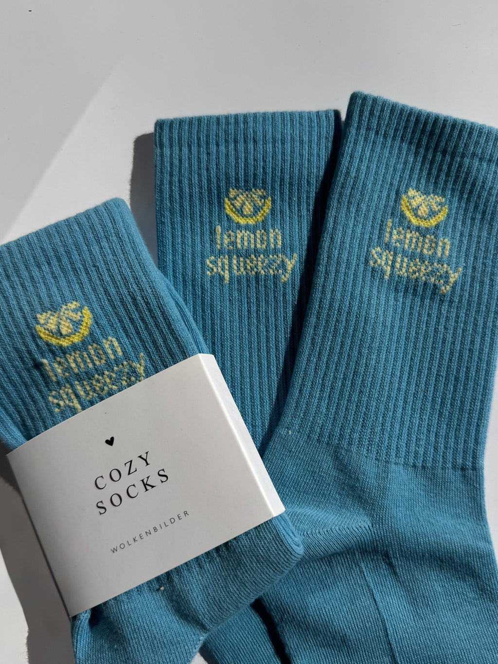 Cozy Socks "Lemon Squeezy"
