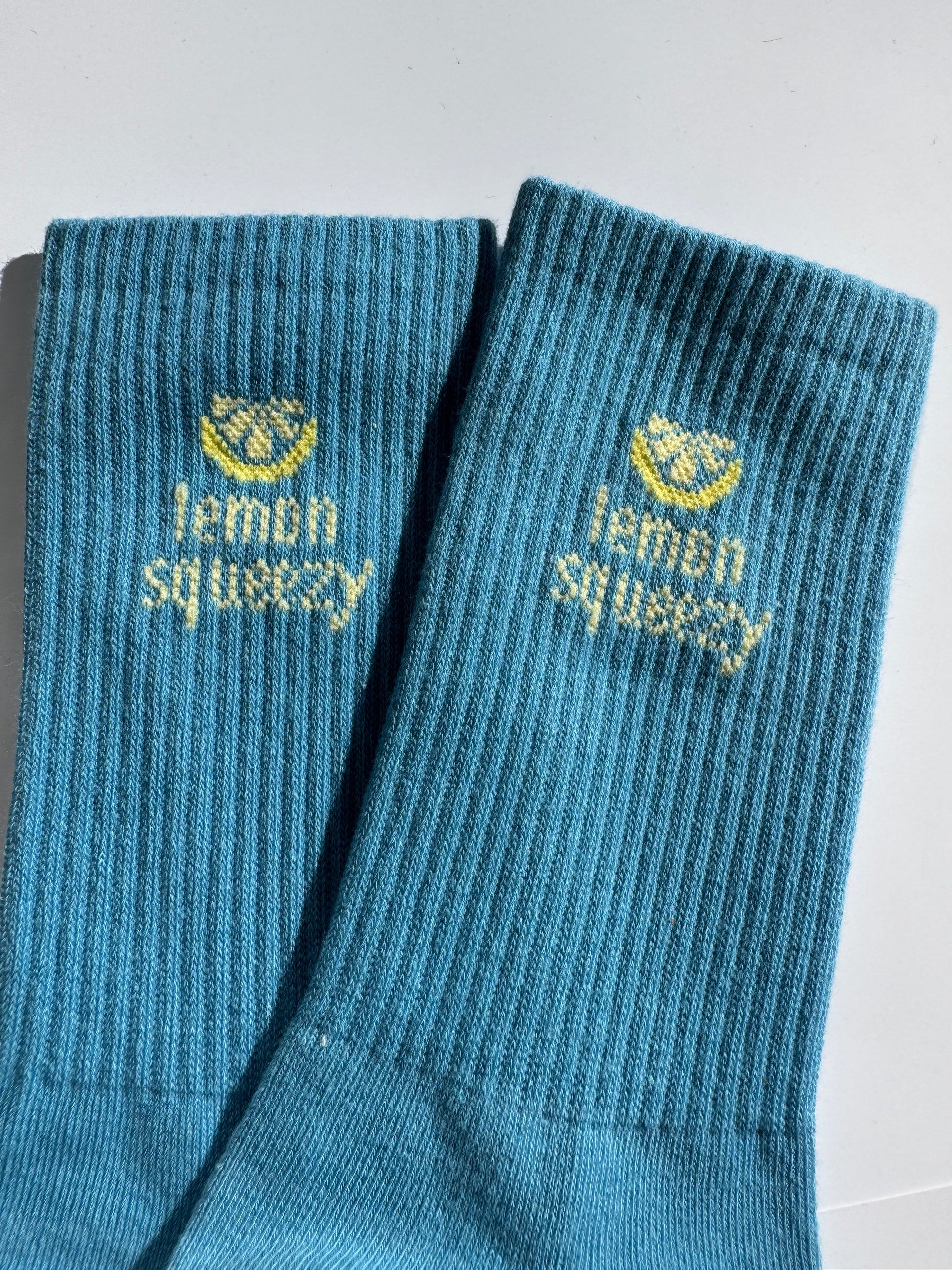 Cozy Socks "Lemon Squeezy"