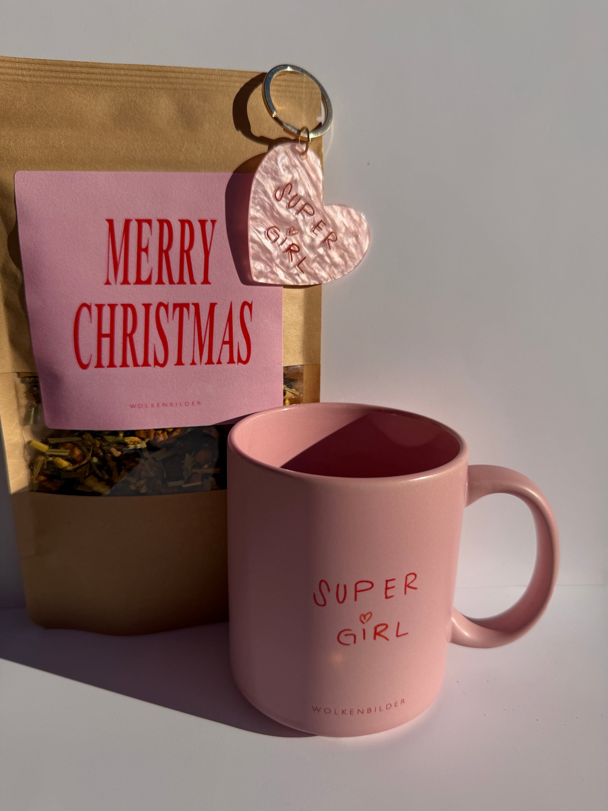 Keramik Tasse "Super Girl"