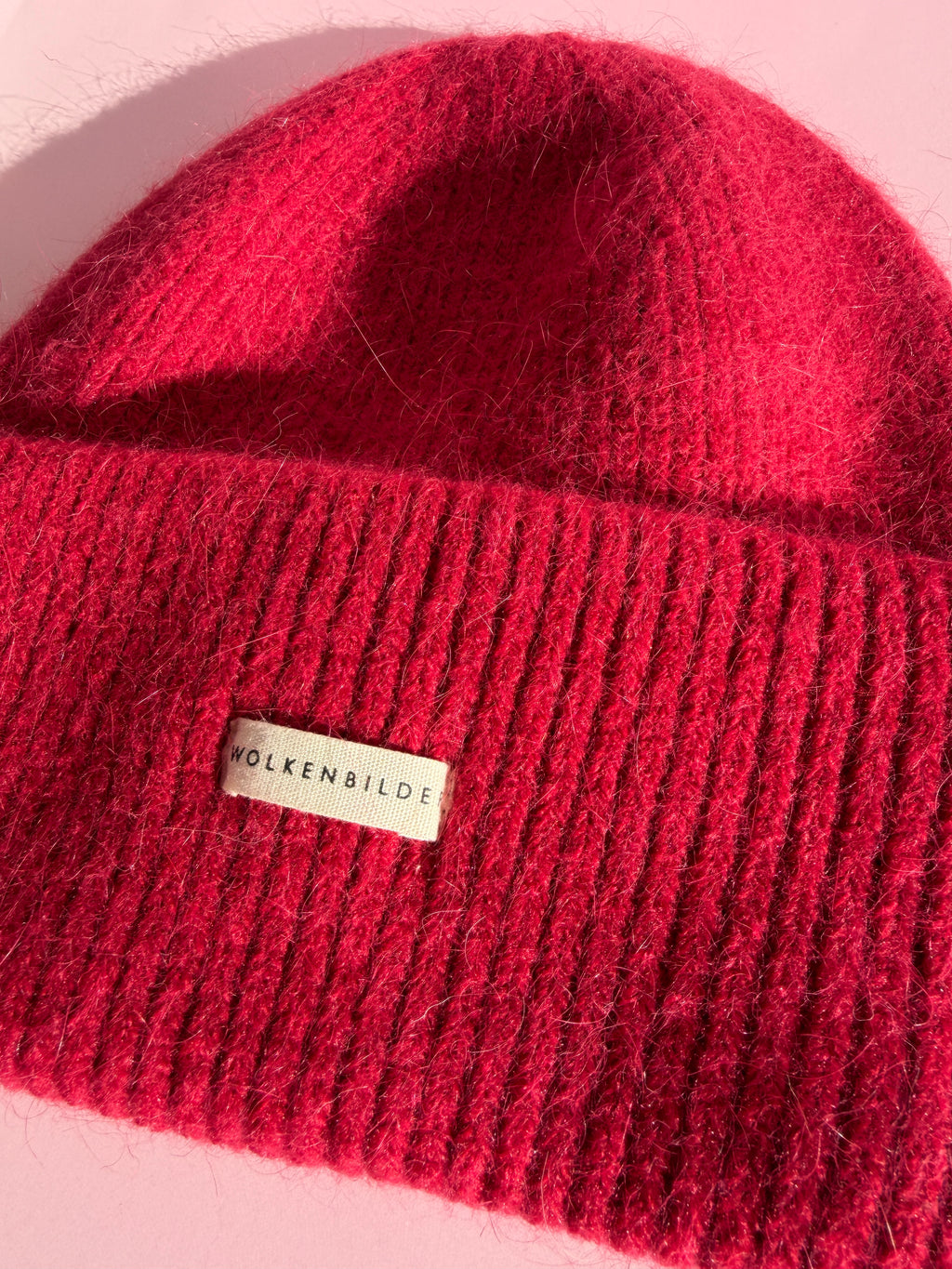 Beanie weinrot