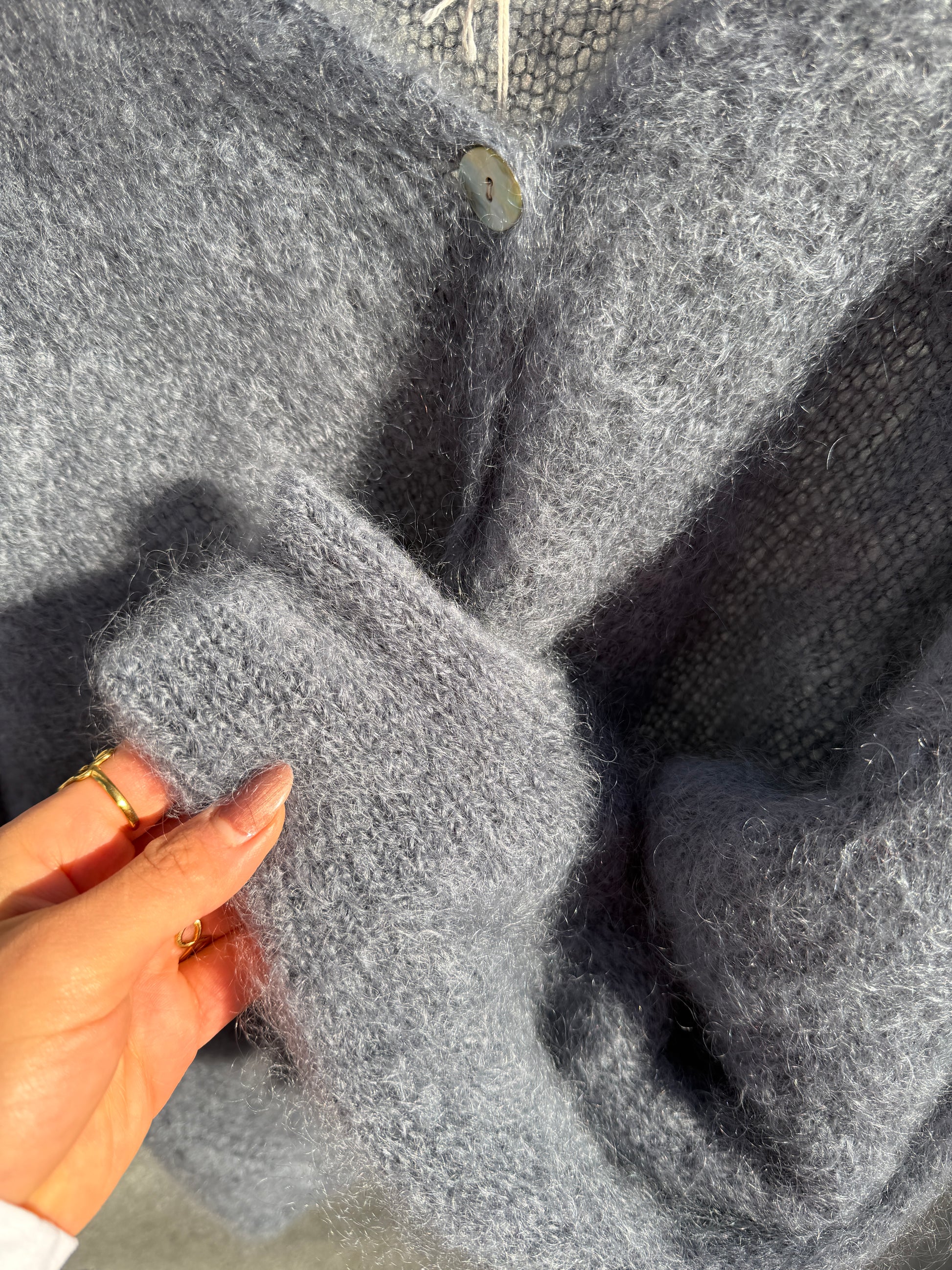 Mohair Oversize Jäckchen