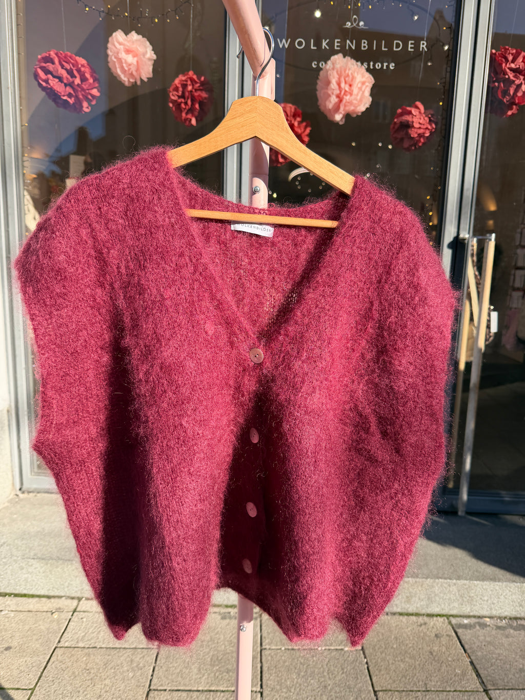 Mohair Oversize Weste