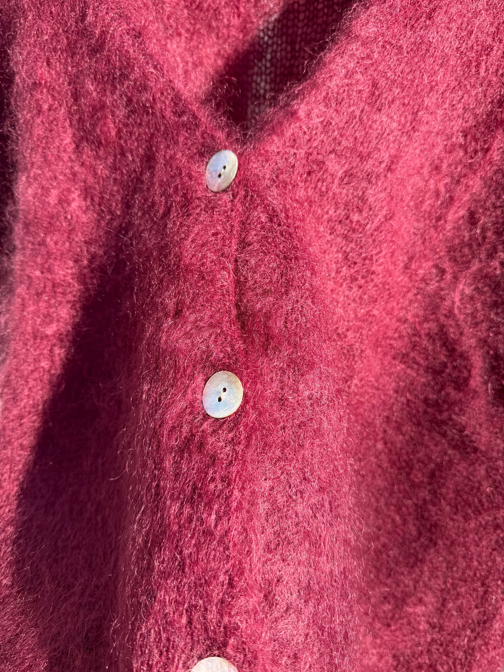 Mohair Oversize Weste