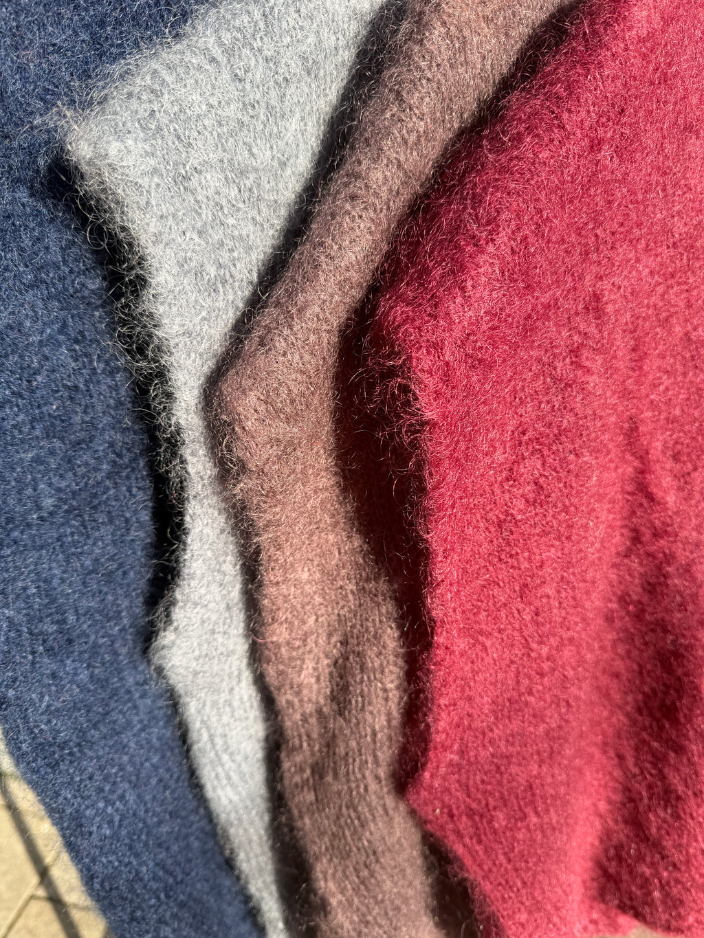 Mohair Oversize Weste