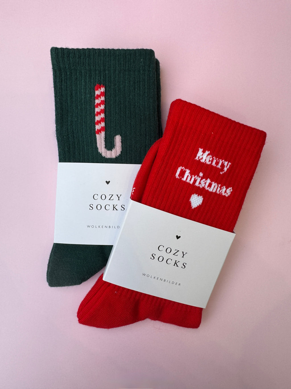 Cozy Socks "CANDY CANE"