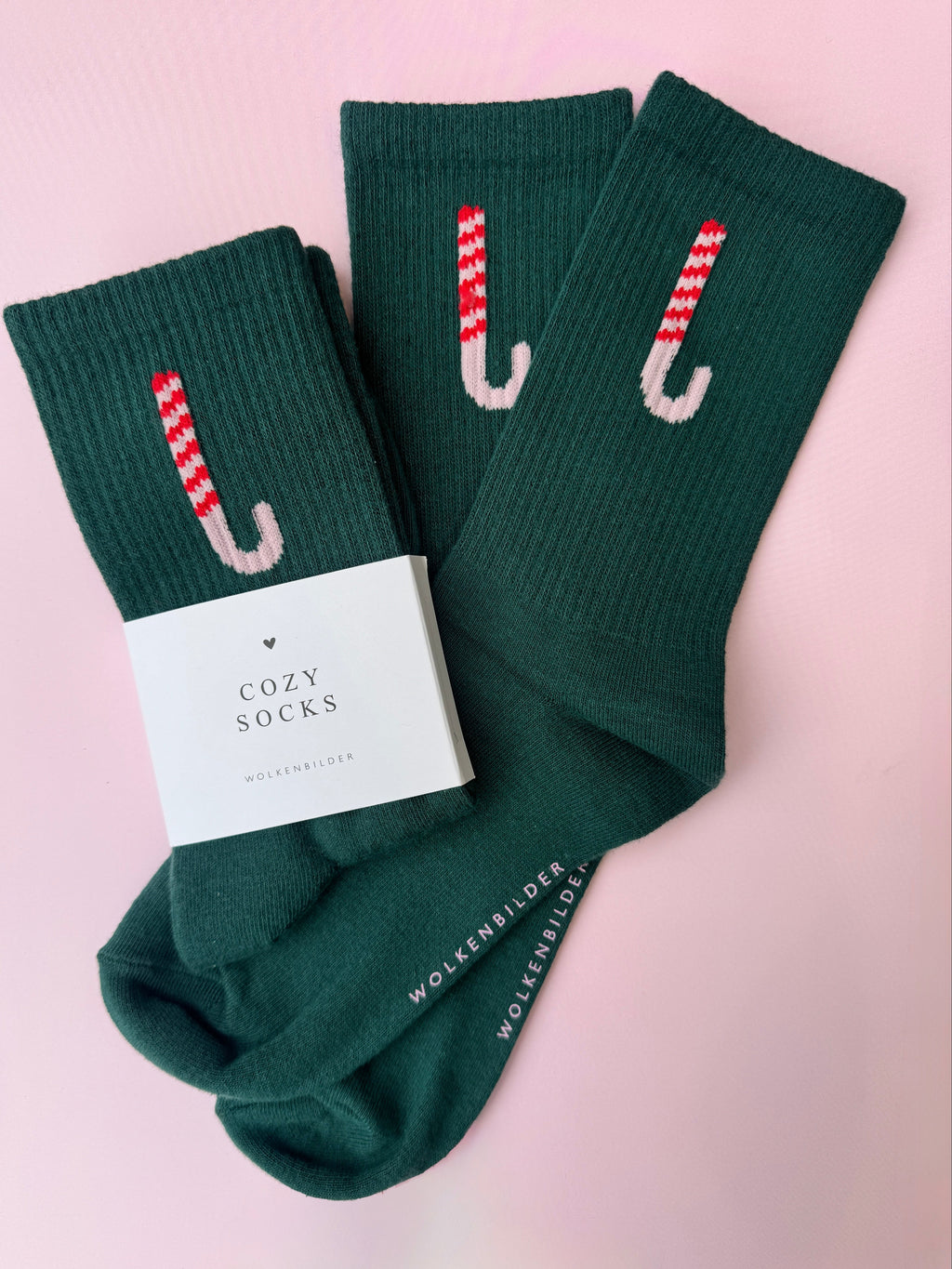 Cozy Socks "CANDY CANE"