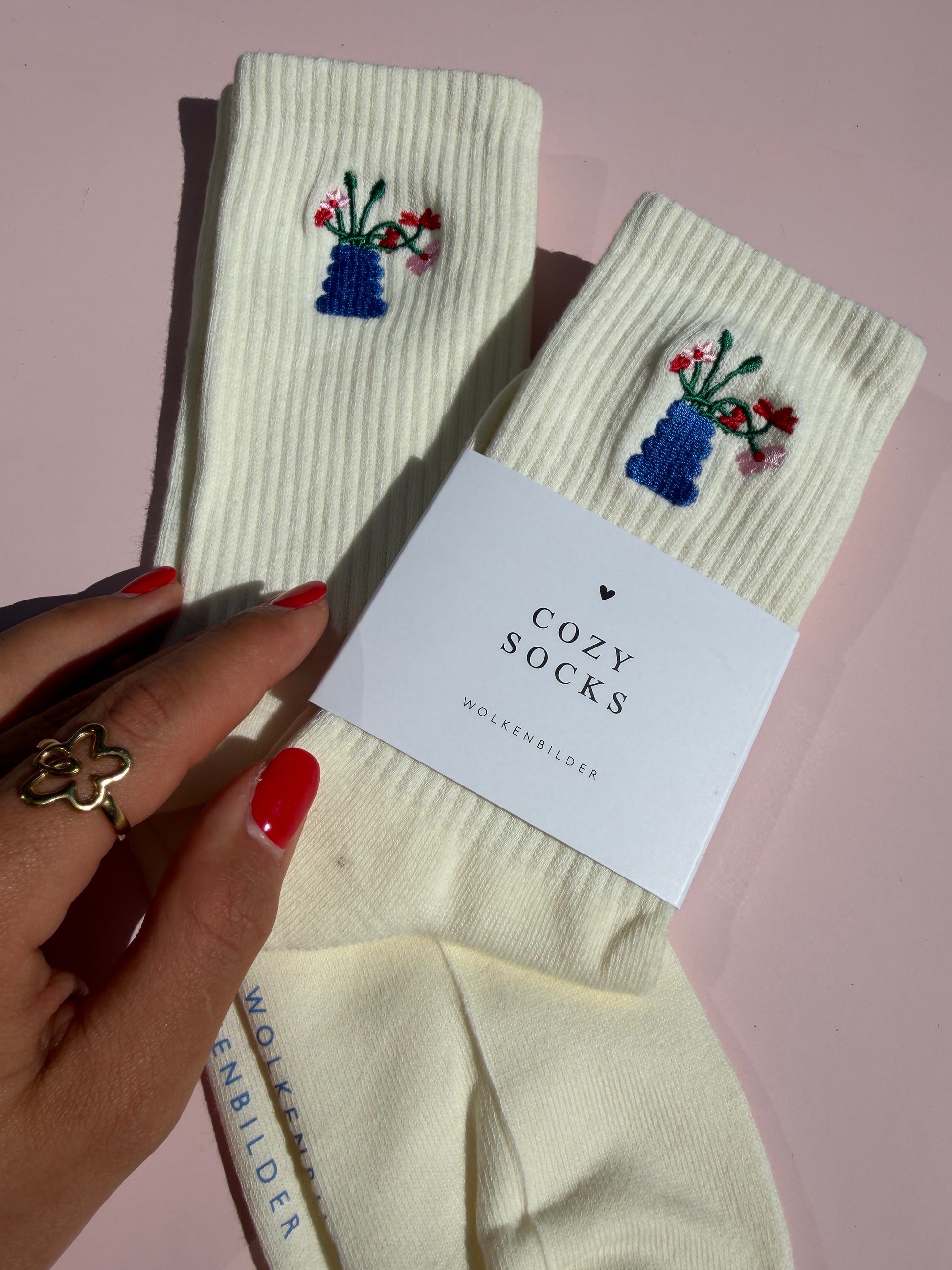Cozy Socks "BOUQUET"