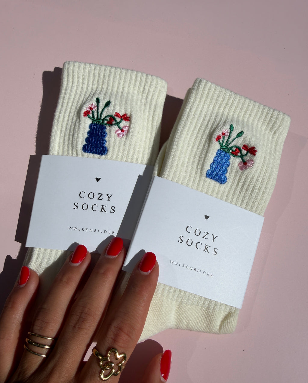 Cozy Socks "BOUQUET"