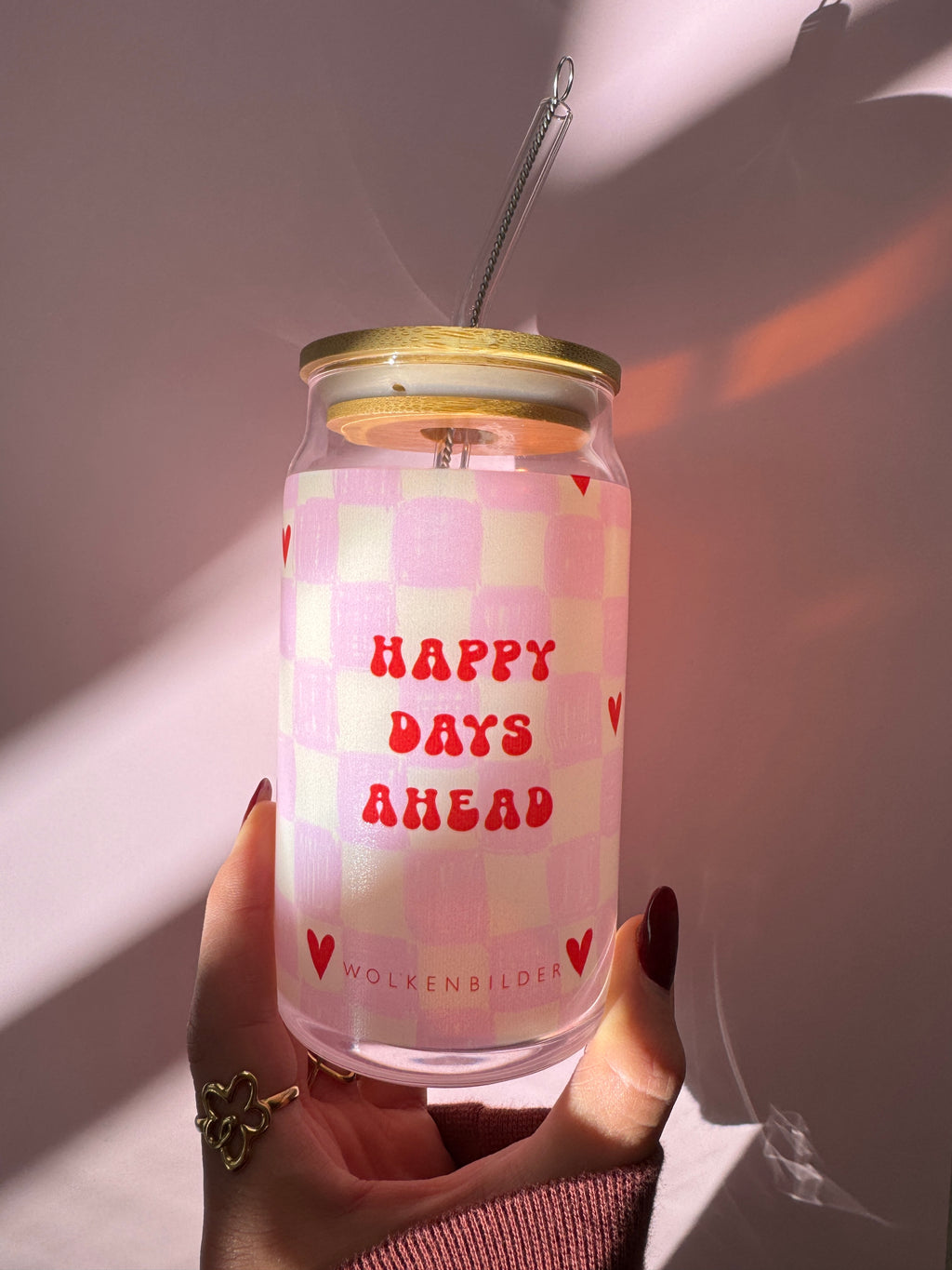 Trinkglas "HAPPY DAYS"