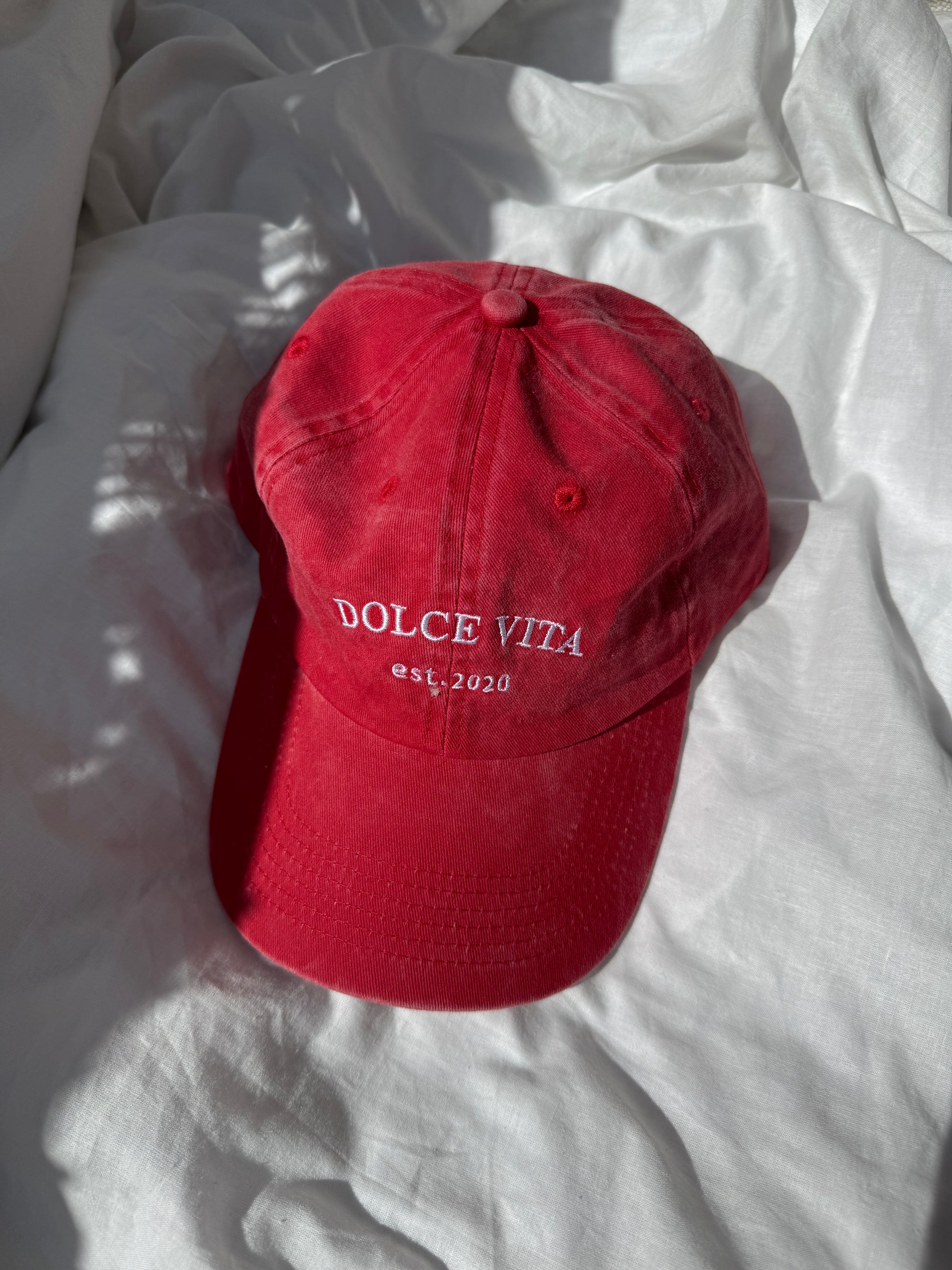 Cap "Dolce Vita" yellow