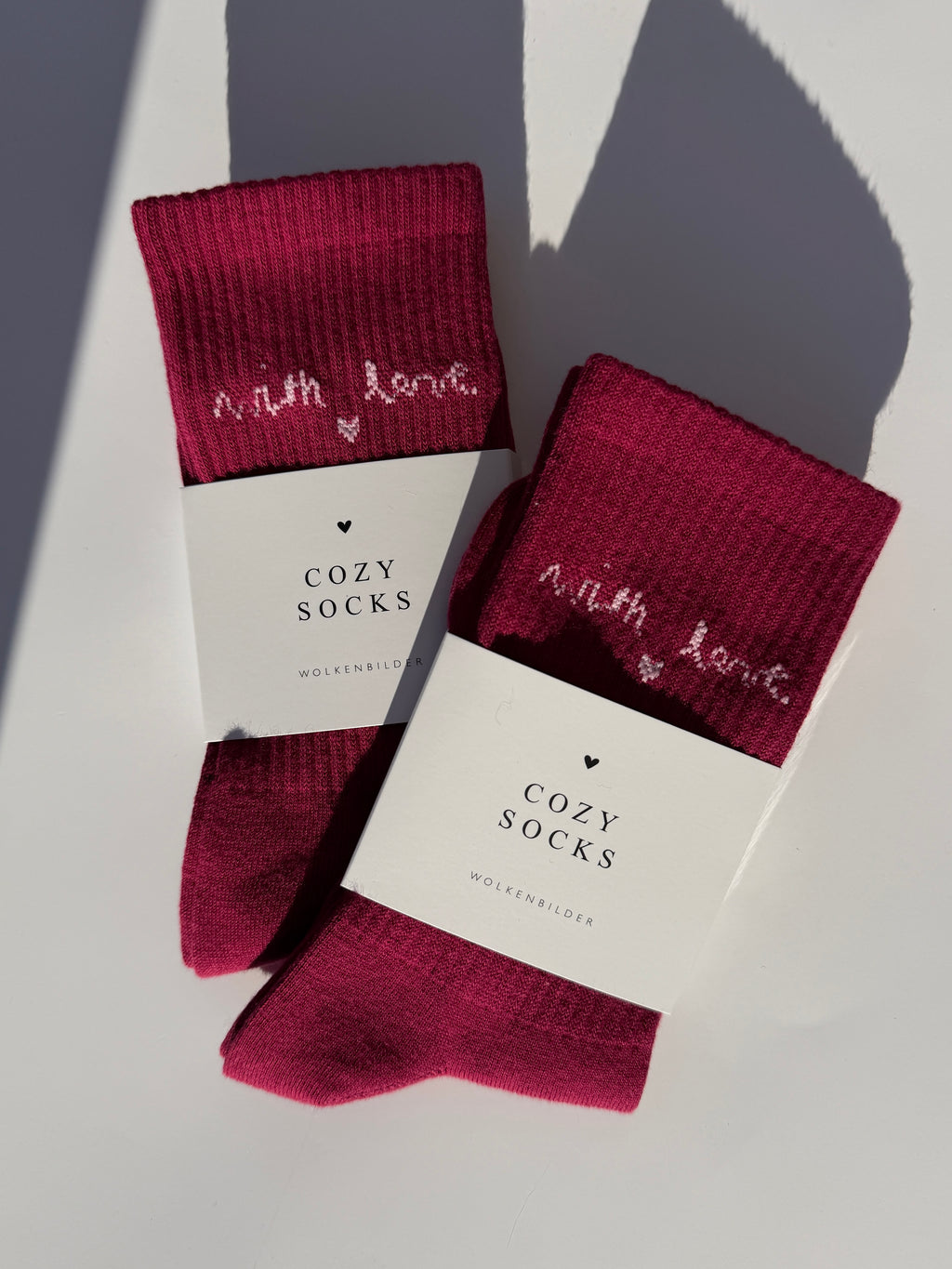Cozy Socks "with love"