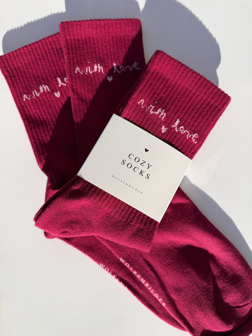 Cozy Socks "with love"