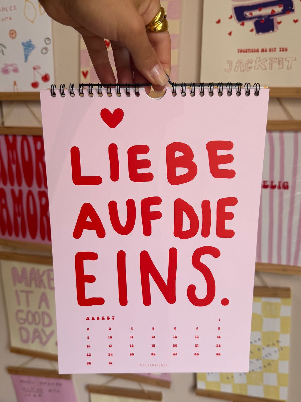 WOLKENBILDER POSTER-WANDKALENDER 2027