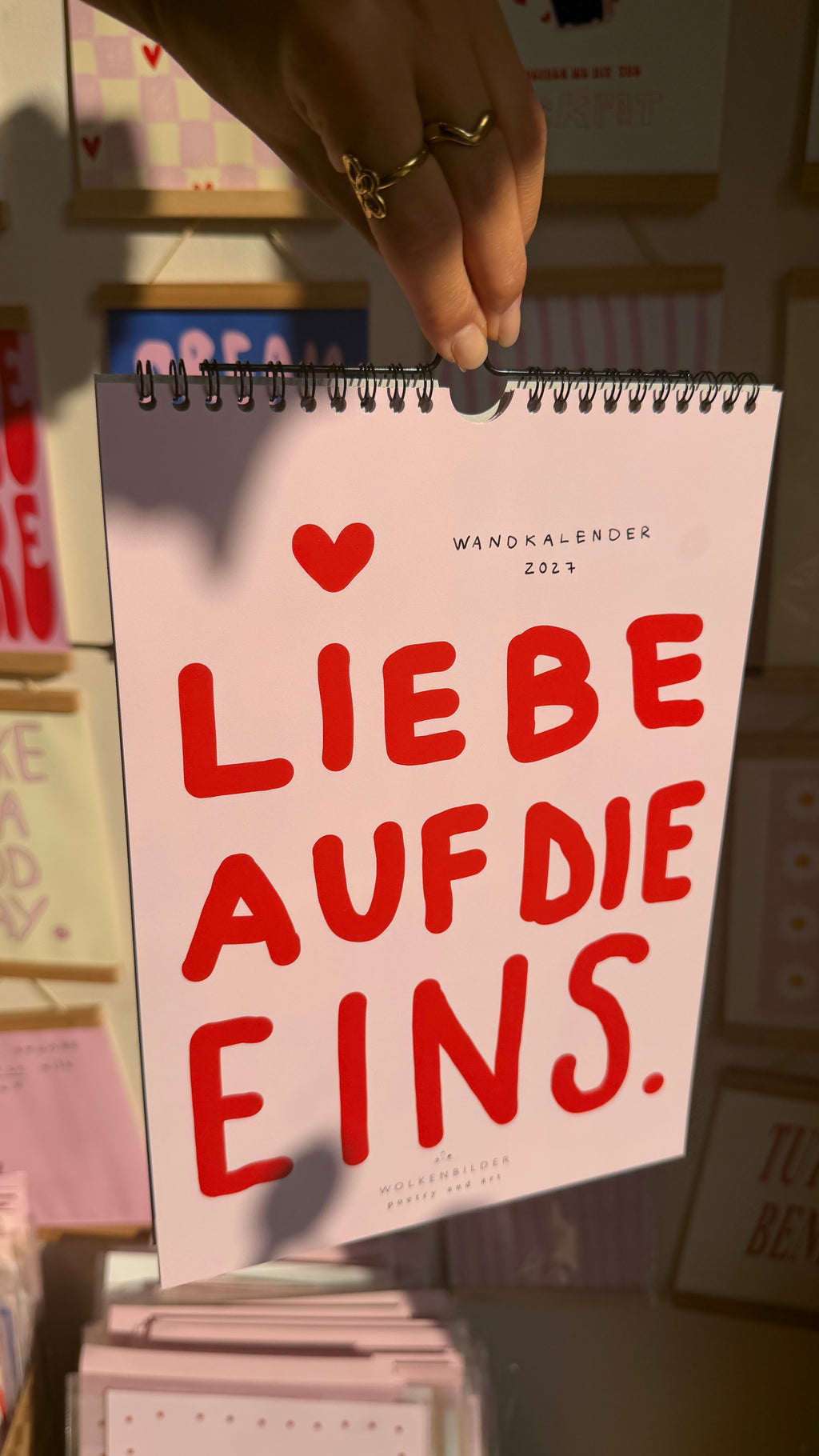 WOLKENBILDER POSTER-WANDKALENDER 2027