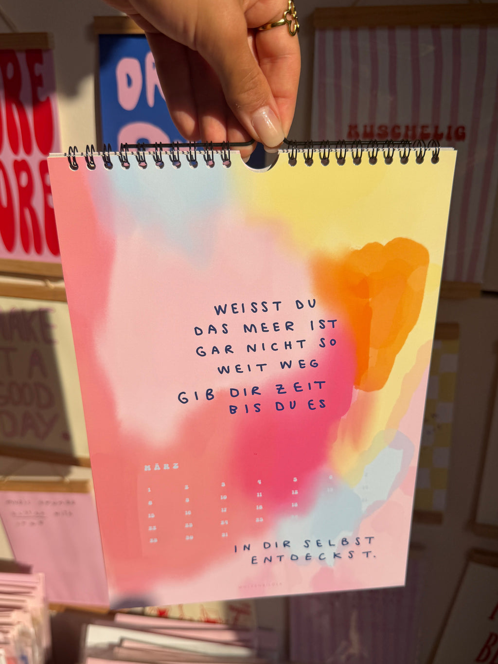 WOLKENBILDER POSTER-WANDKALENDER 2027