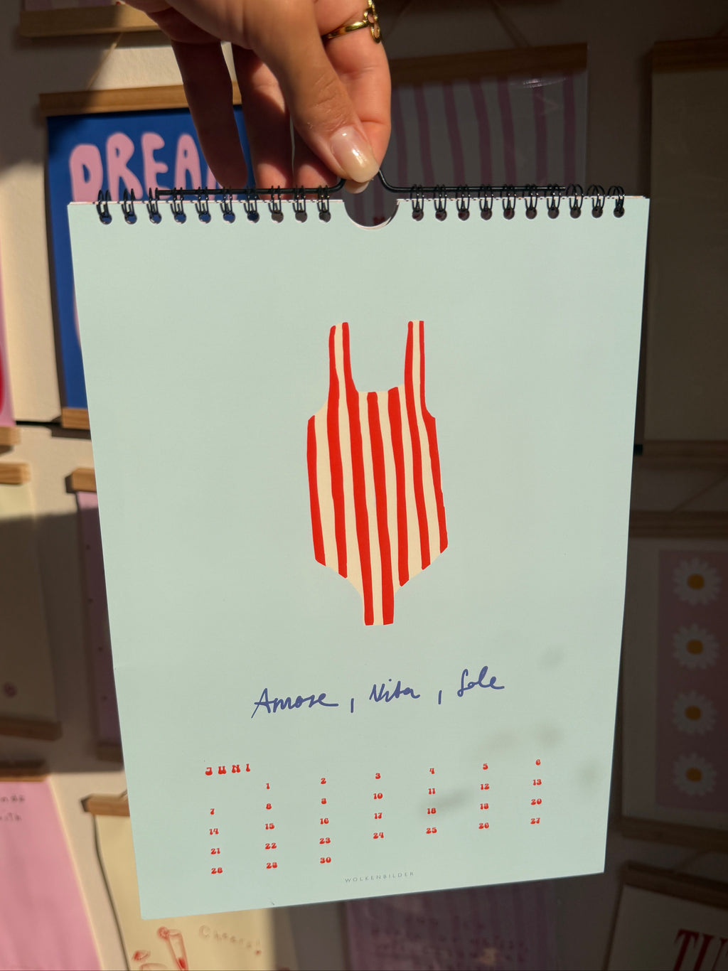 WOLKENBILDER POSTER-WANDKALENDER 2027