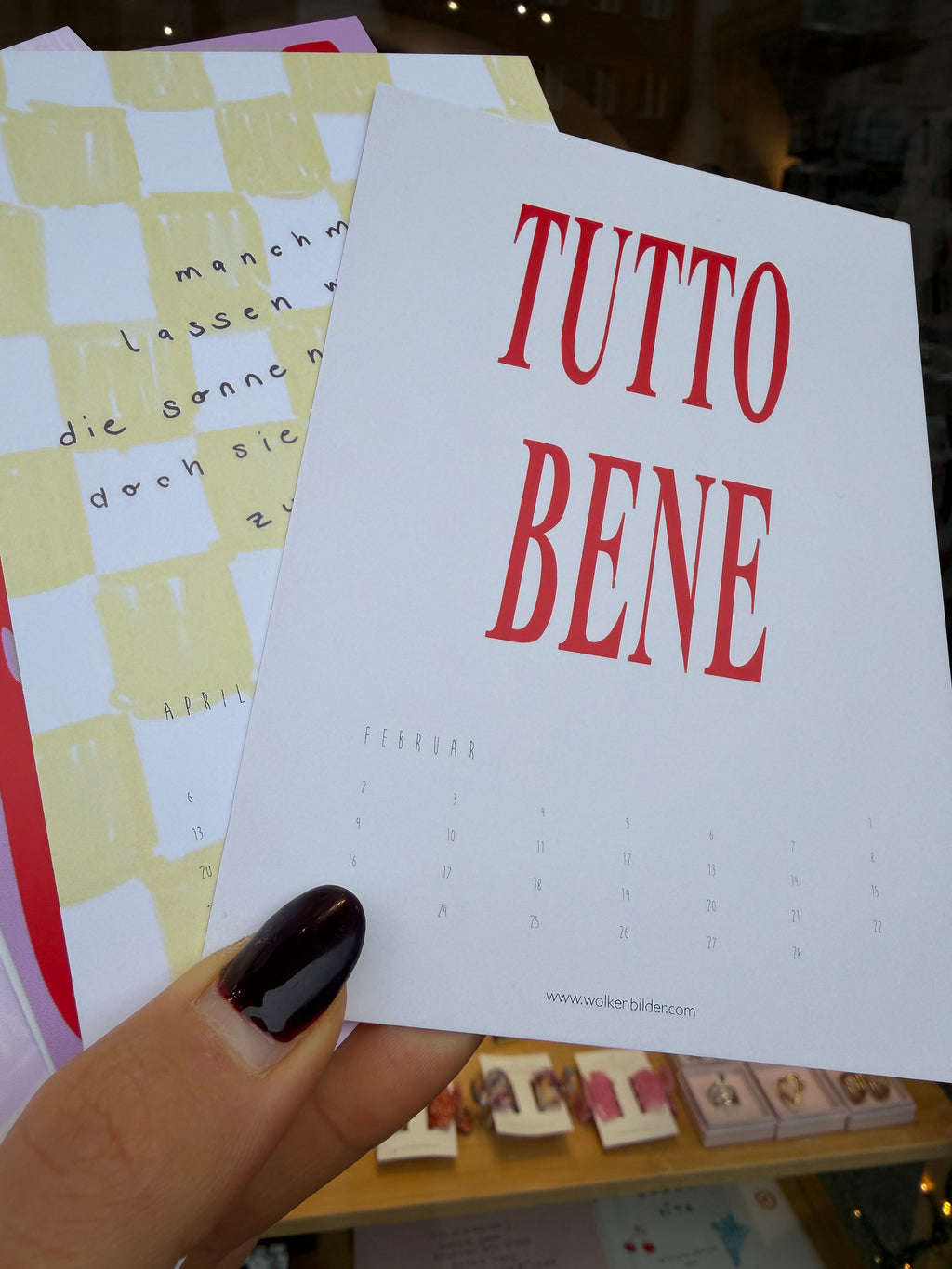 Postkarten-Kalender 2026 zum Aufstellen (B-Ware!)