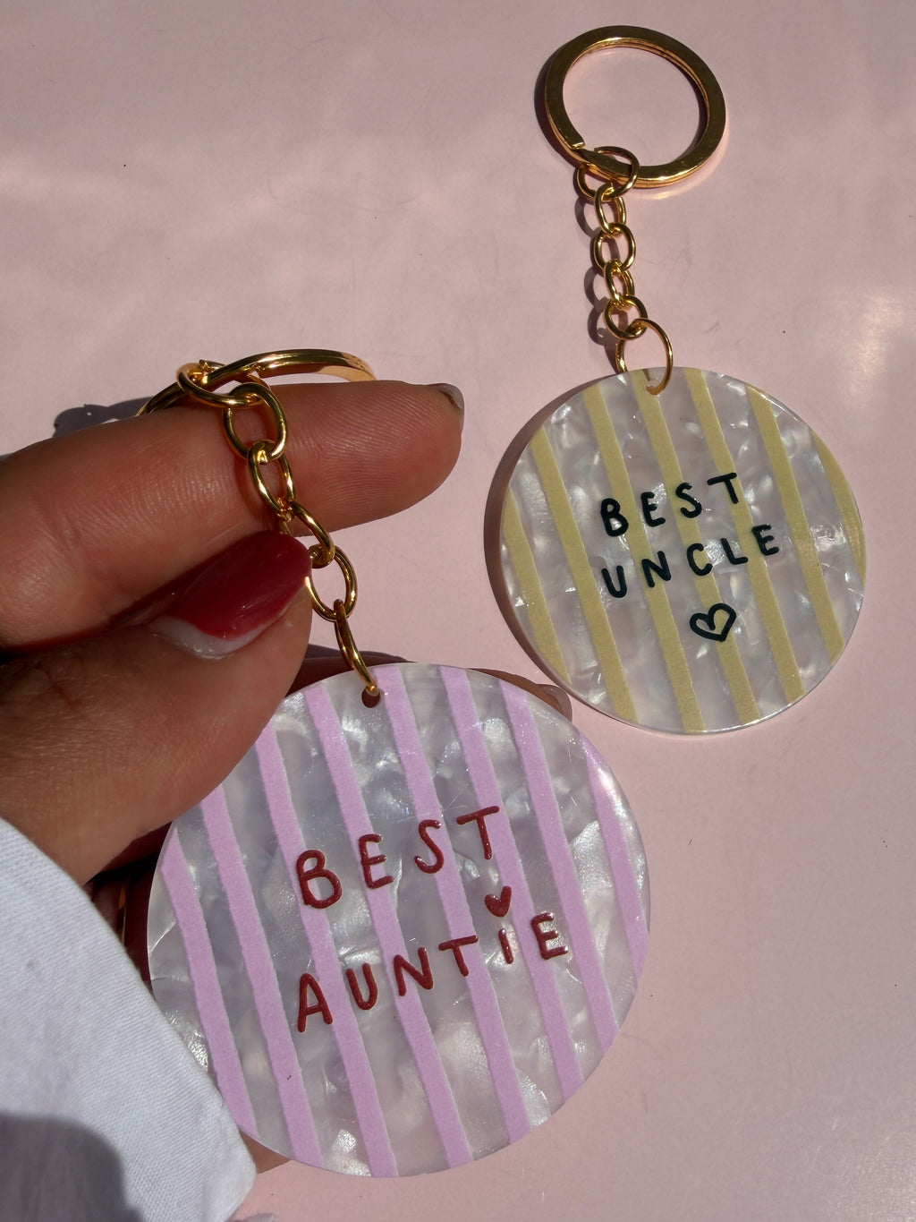 Keychain "Best Uncle"