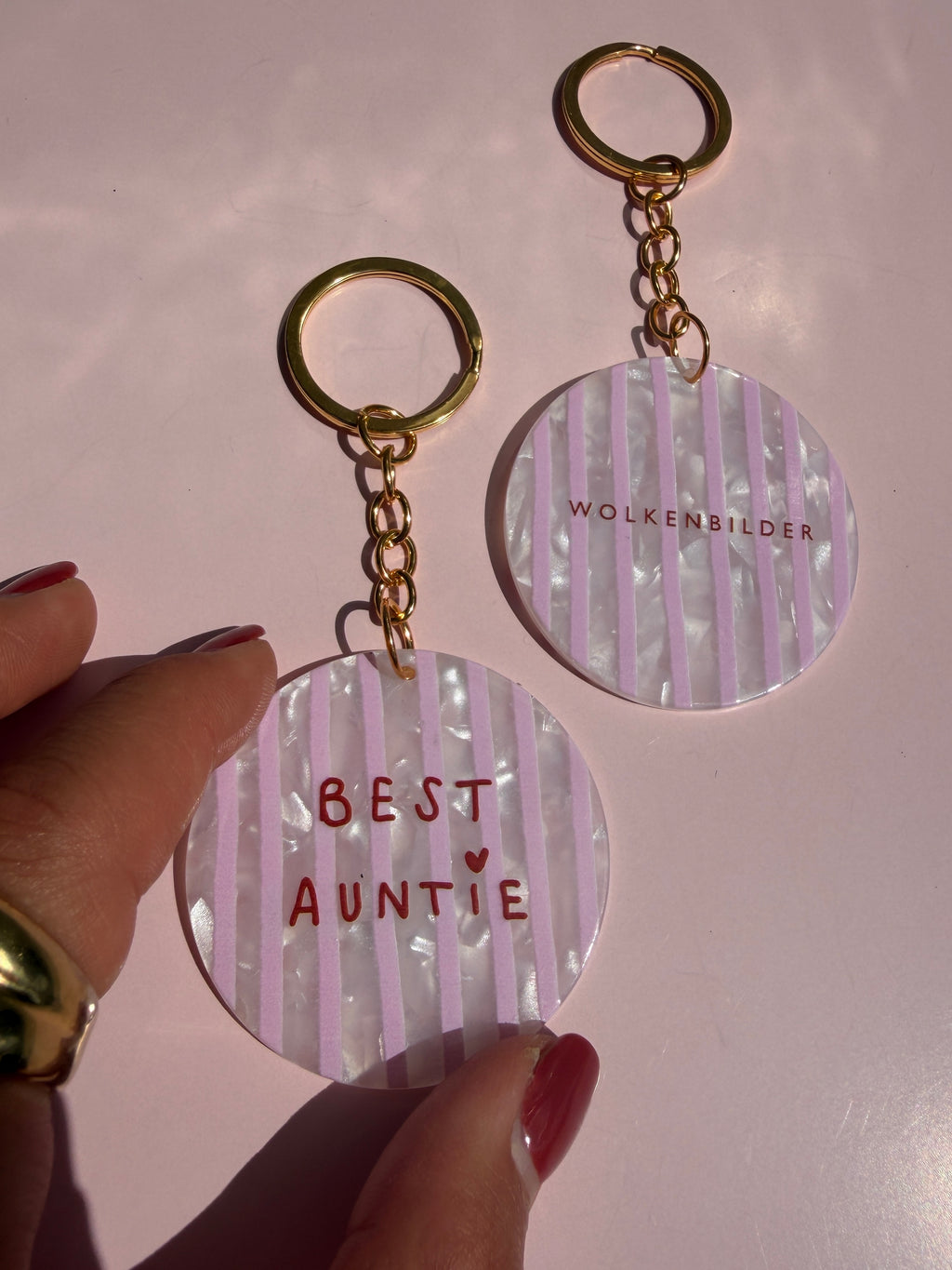 Keychain "Best Auntie"
